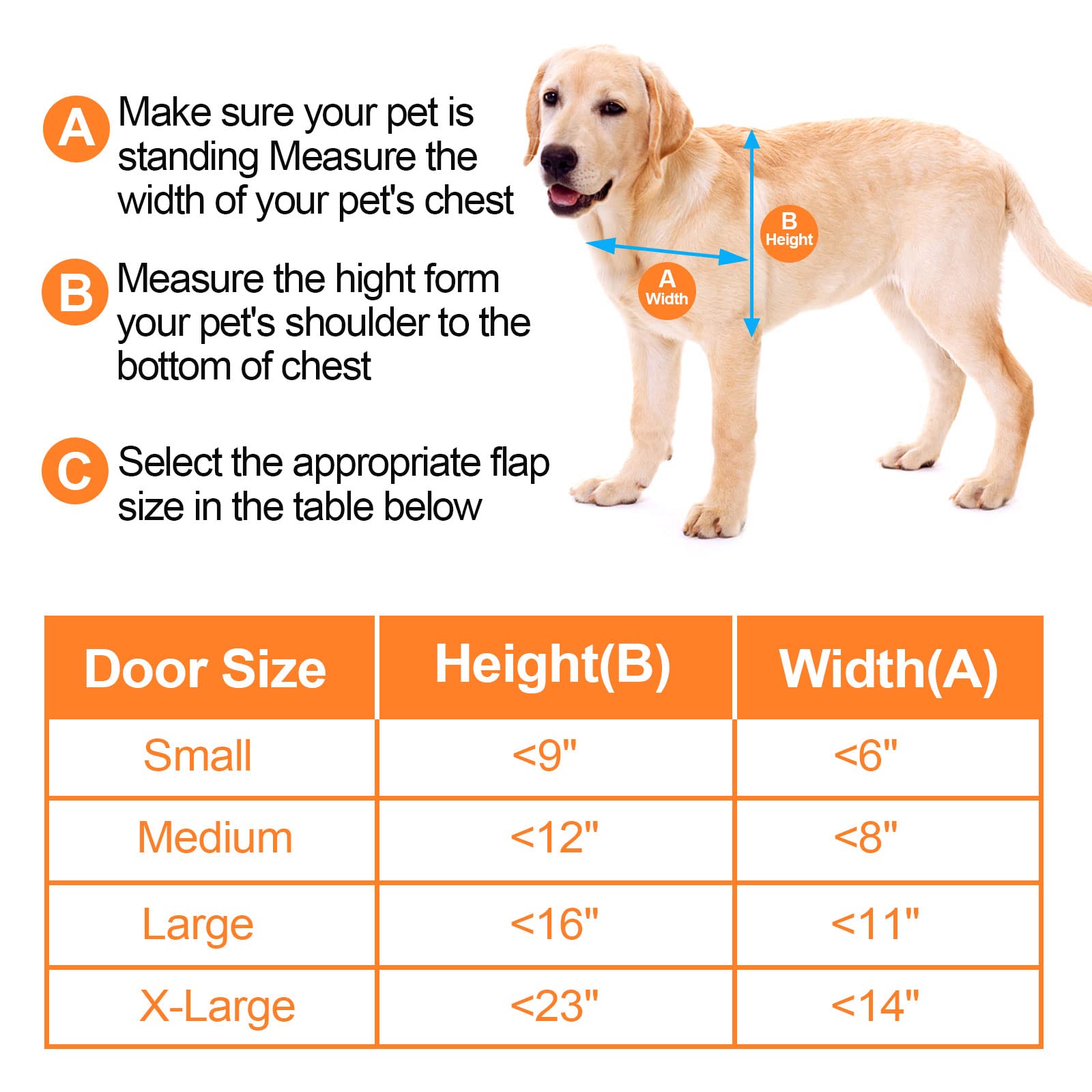 Ownpets Aluminum Extra Large Dog Door, Silver, Magnetic Flap, Lockable, Heavy Duty, Model PET0087XL, for Dogs Up to 200lbs