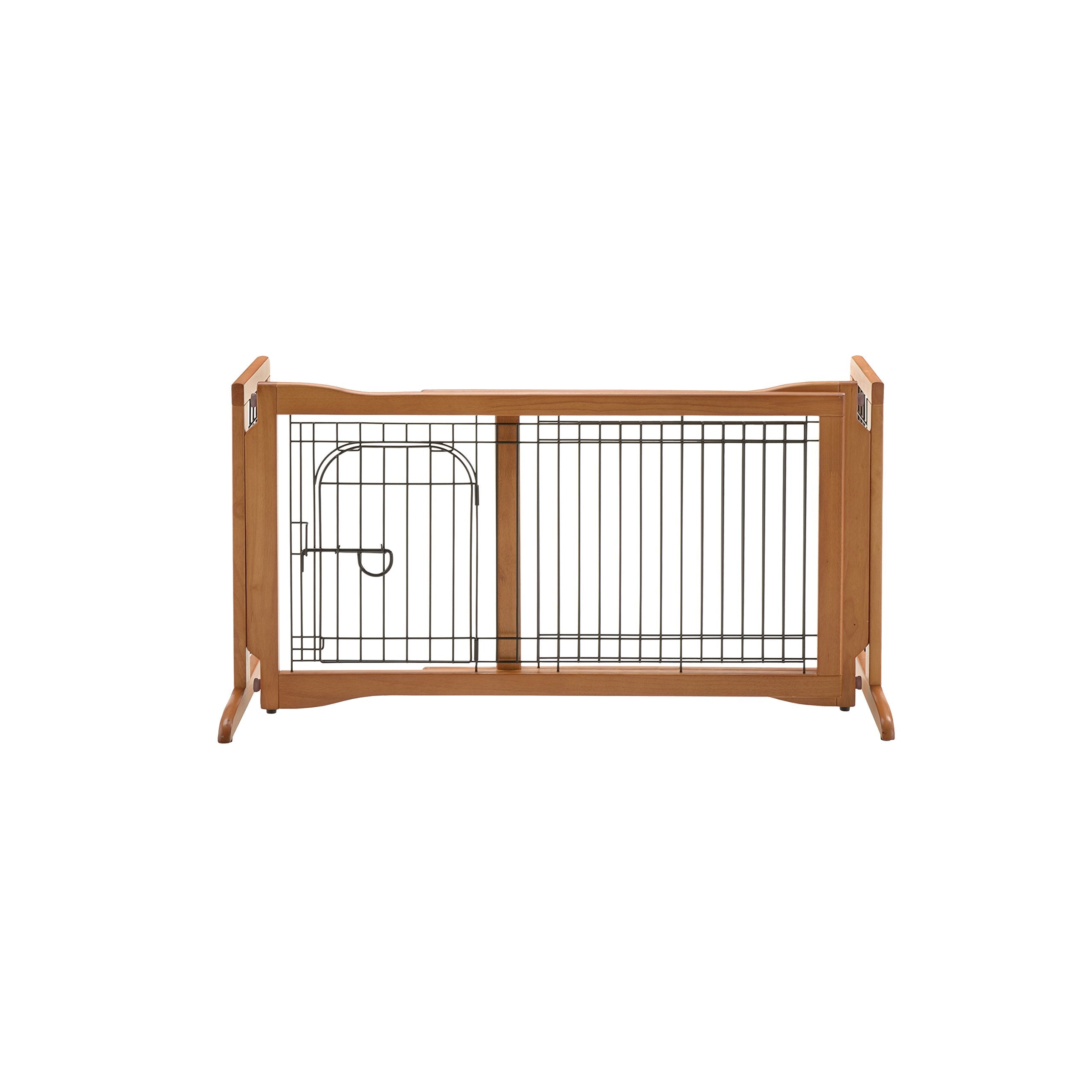 Richell Pet Sitter Freestanding Gate Plus, Pressure-mount dog gate.