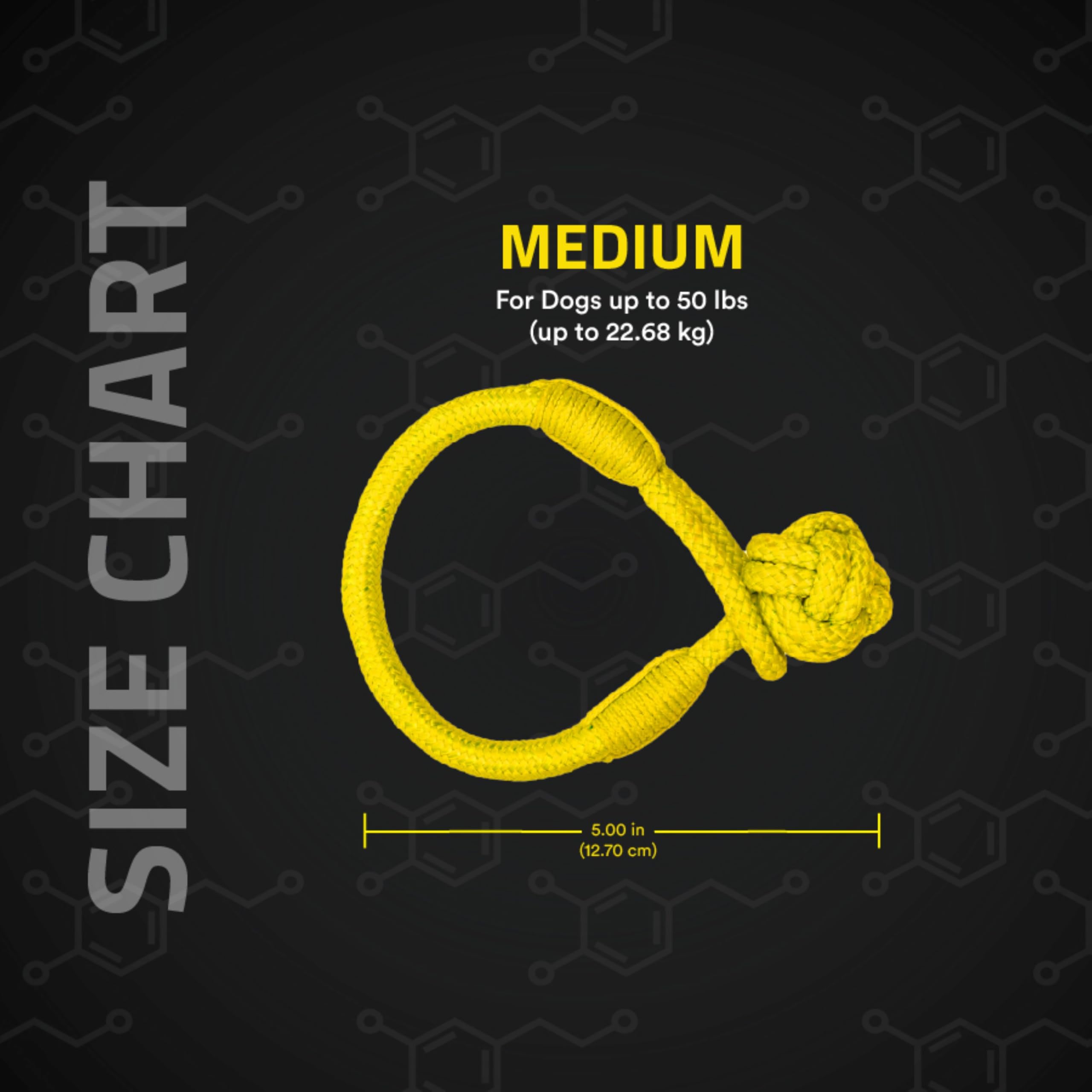 Playology Puppy Tough Knot Tug Toy for Young & Active Dogs | Engaging All-Natural Chicken Scented Medium Sized Interactive Tug &