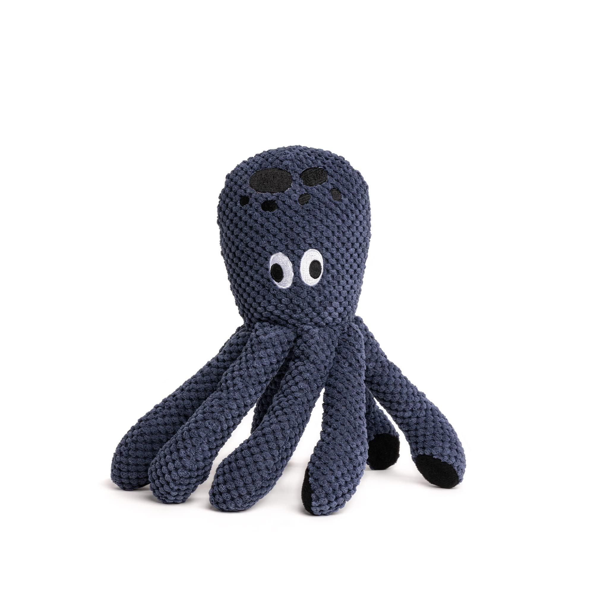 Fabdog Floppies Plush Dog Toy - Cute & Durable Squeaky Dog Toys - Best Squeak Toy For Puppies And All Breeds | Ideal Pet Gift| Large Octopus