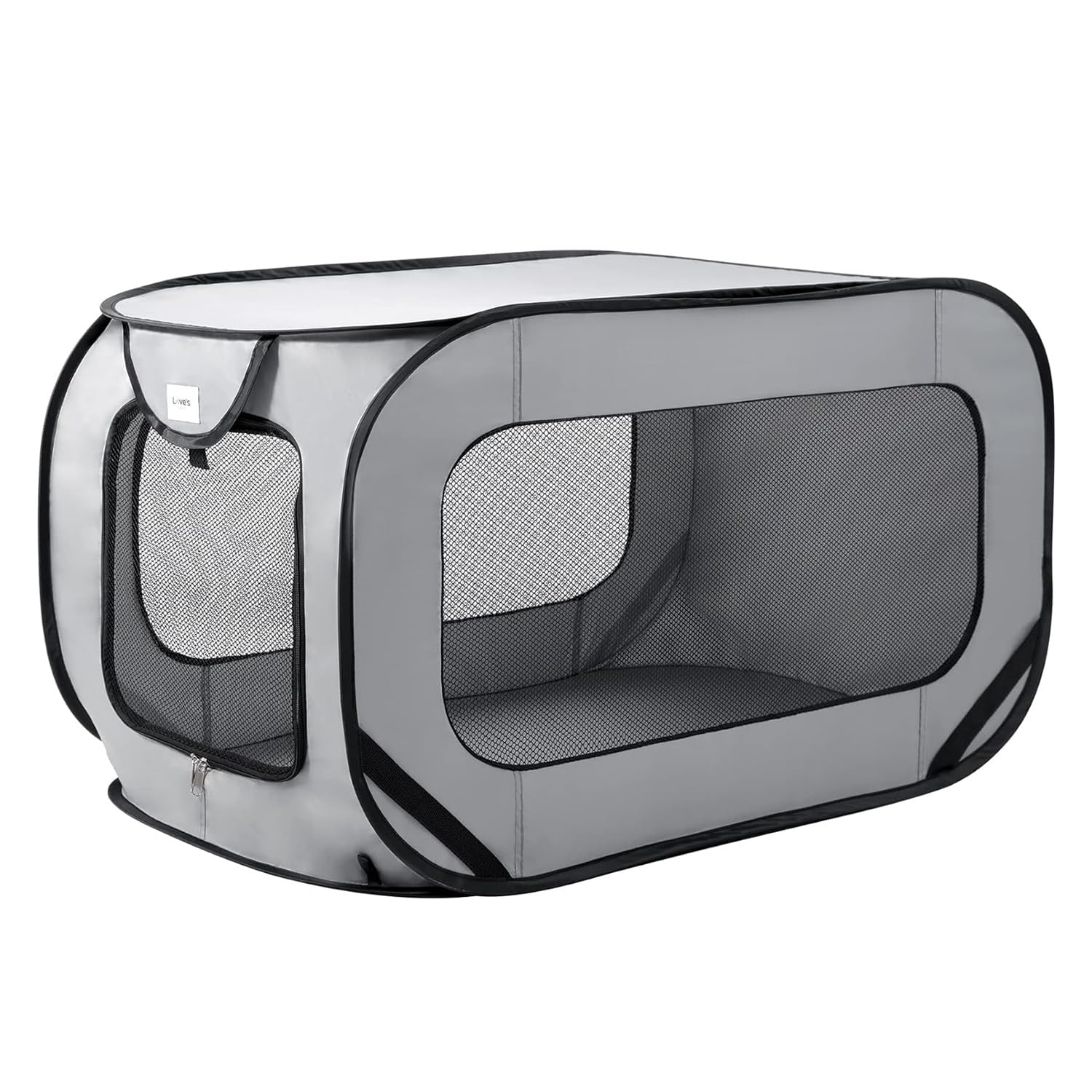 Love'S Cabin 31.5In Portable Large Dog Bed - Pop Up Dog Kennel, Indoor Outdoor Crate For Pets, Portable Car Seat Kennel, Cat Bed