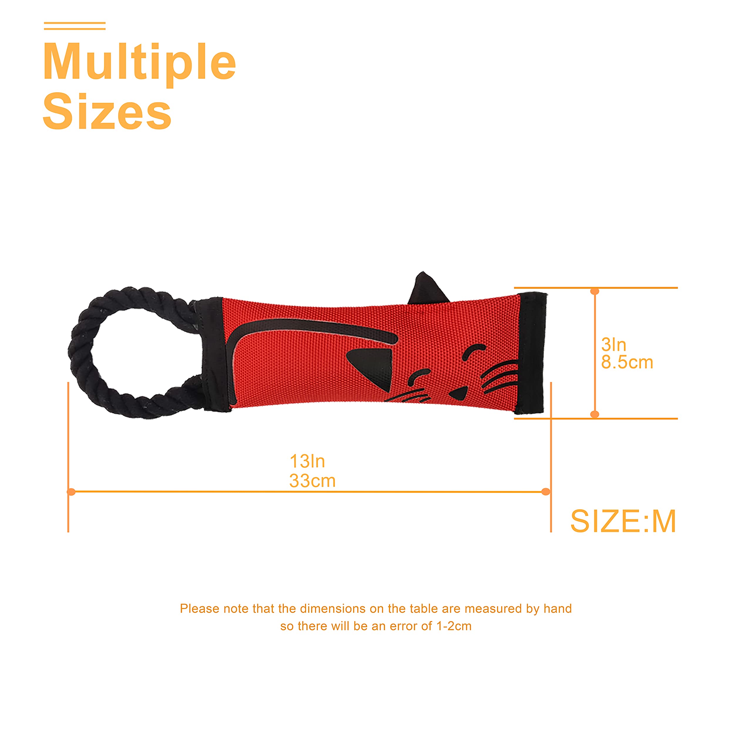 Purrrfect Life Fire Hose Interactive Squeaking Water Dog Toy, Dog Toy For Tug O War, Durable Dog Chew Toy With Squeakers, No Stu