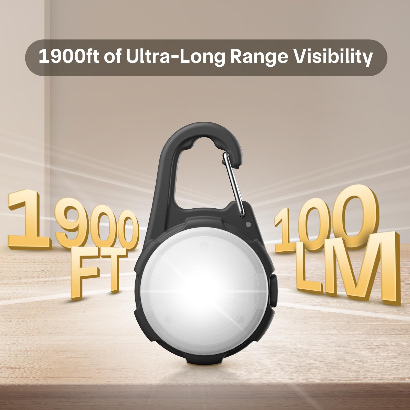 Dog Lights for Night Walking, 2 Packs LED Collar Light, 4 Modes Light for Walking at Night, Waterproof Dogs Walk Lights, Recharg