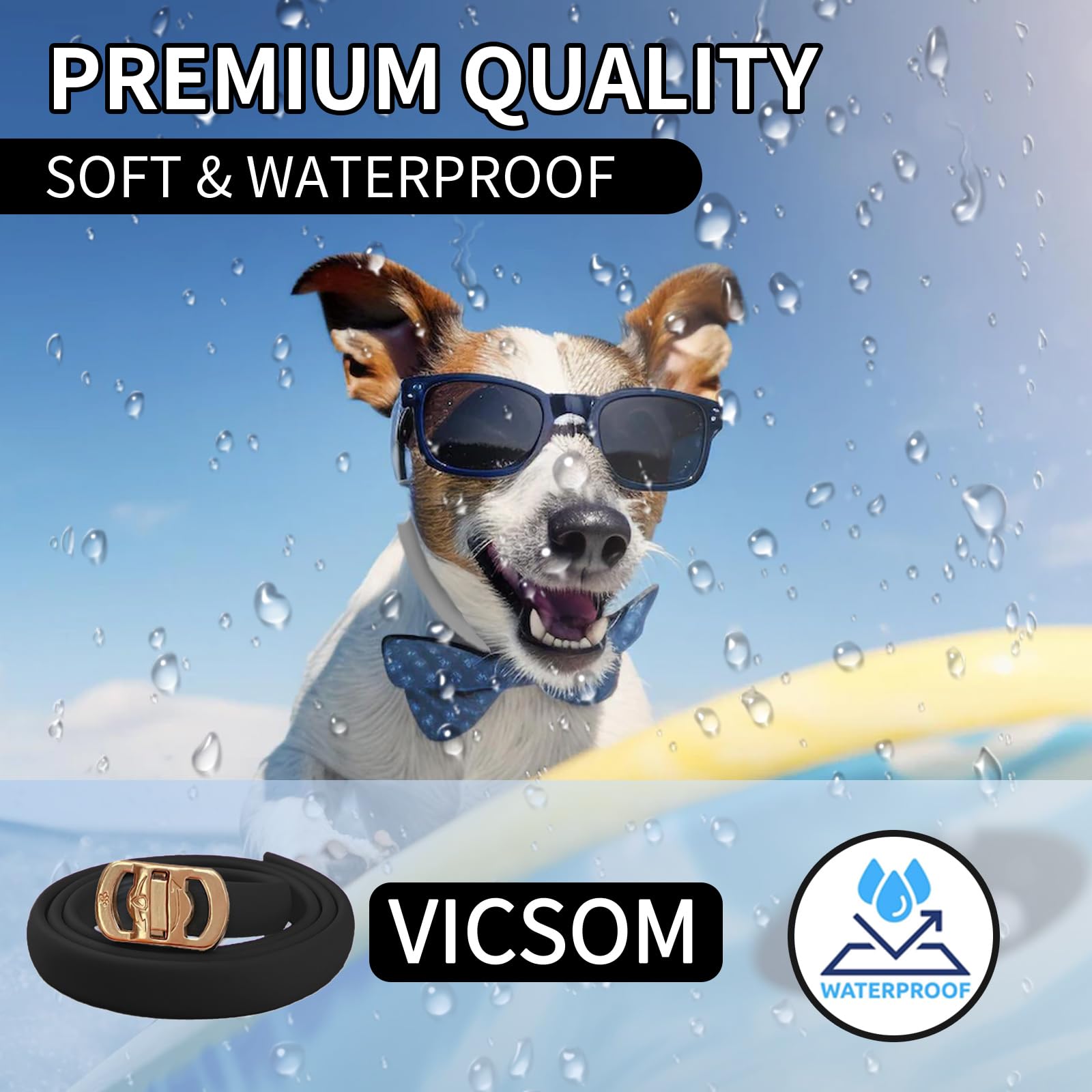 4 Pack Flea Collar For Dogs, Dog Flea And Tick Collar 32 Months Flea And Tick Treatment For Dog, Waterproof Adjustable Dog Flea