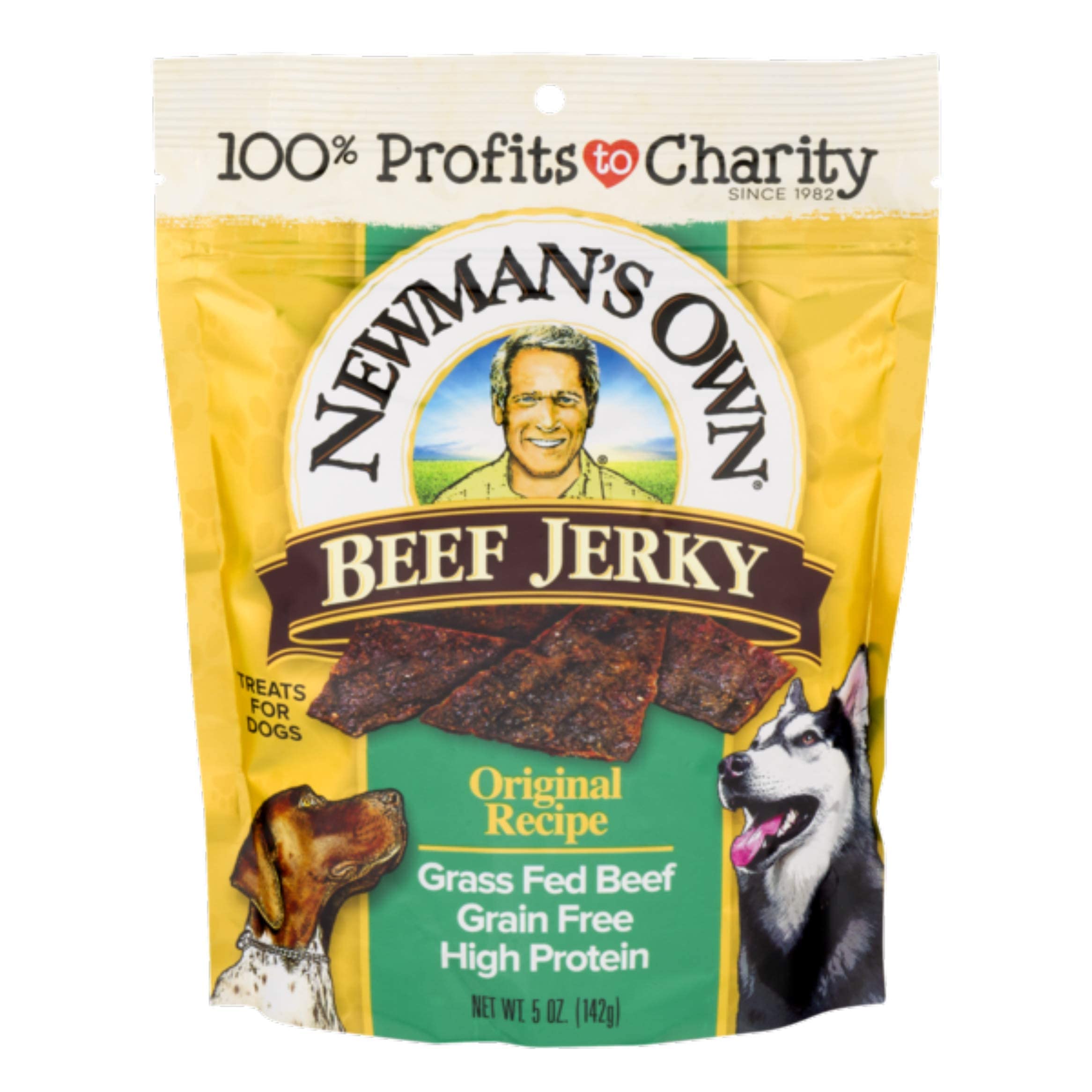 Newman s Own Jerky Treats for Dogs, 5-oz. (Pack of 6), Original Recipe