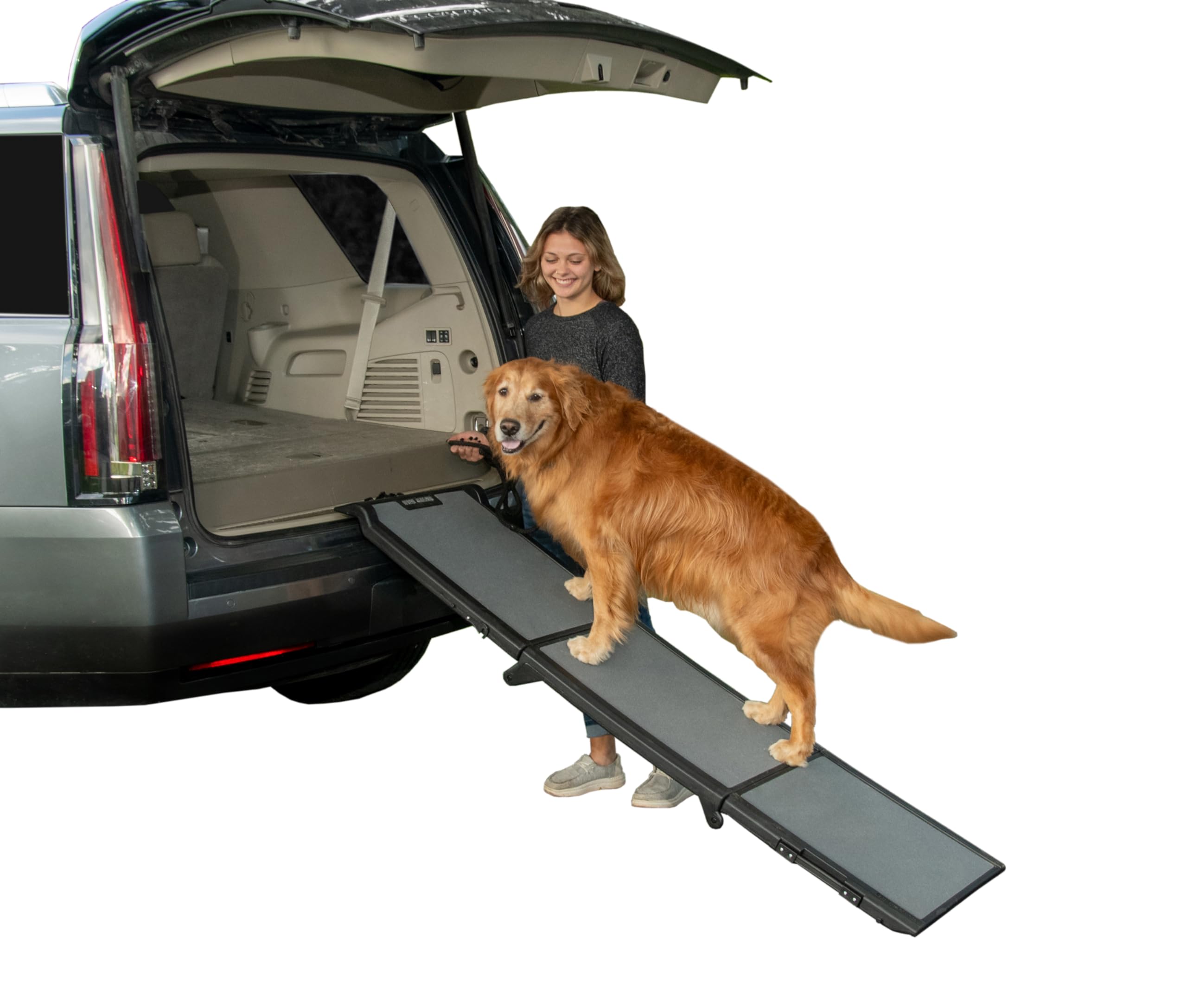 Pet Gear Full Length Wide Tri-Fold Pet Ramp