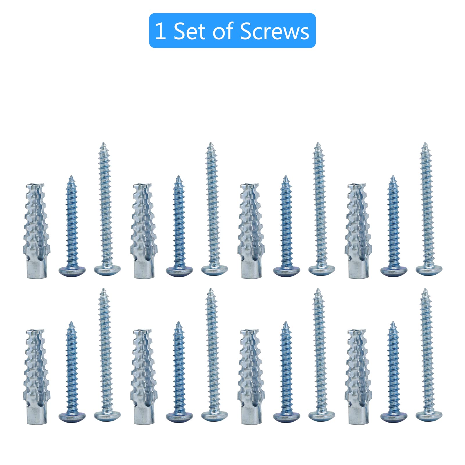 Womhom Retractable Baby Gates Replacement Parts Kit (White) Extra Wide Baby Gate Full Set Wall Mounting Accessories With Brackets Anchors And Screws Retractable Dog Gate Accessories