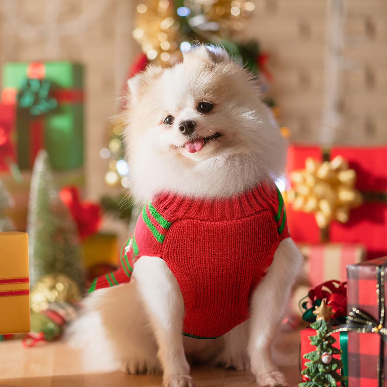 Doggyzstyle Dog Christmas Sweater Cute Snowman Puppy Cat Costume Boy Girls Xmas Holiday Pet Clothes New Year Outfits Gifts For S