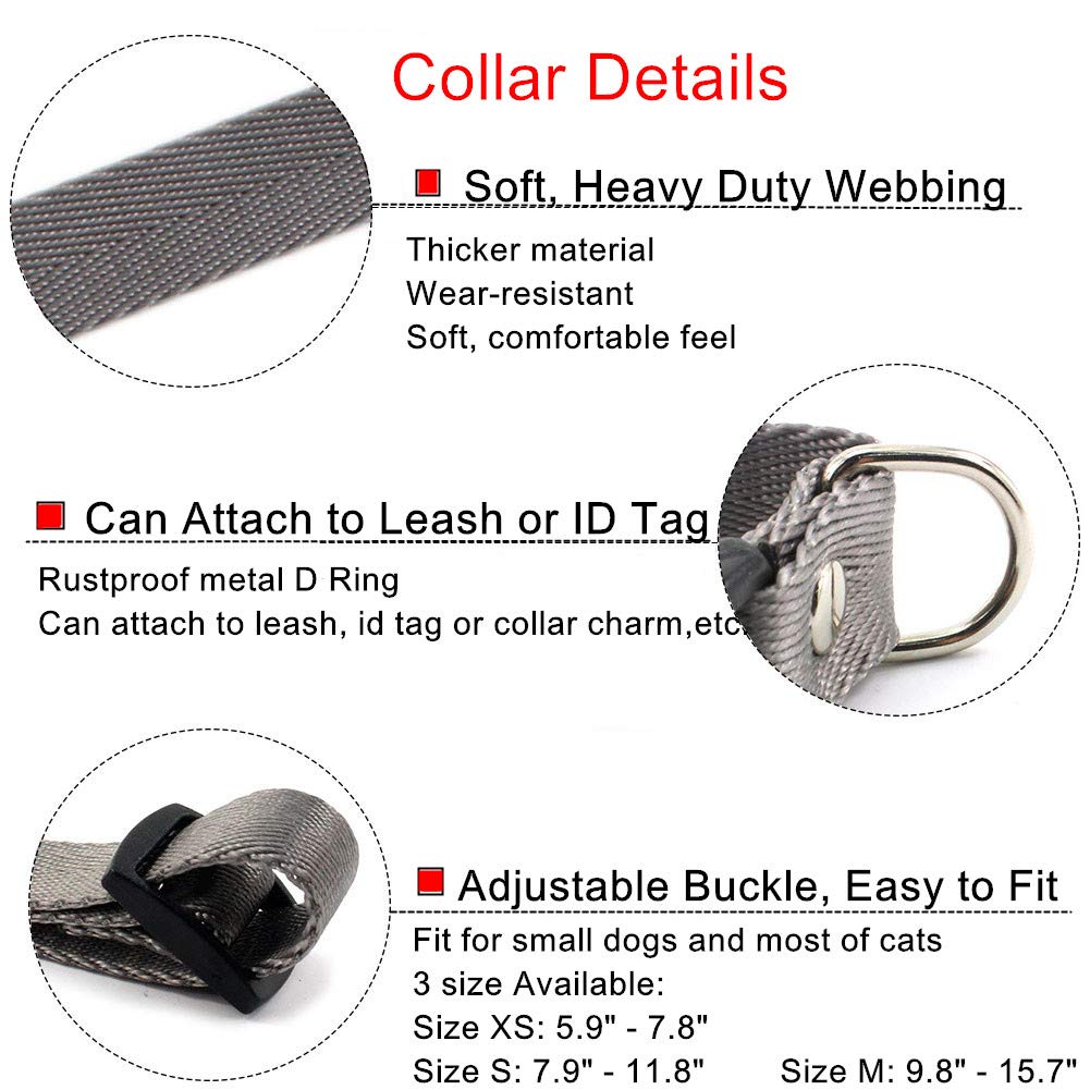 Petfavorites Geranium Flower Cat Dog Collar Bow Tie - Nylon Puppy Necklace With Pearl Bell - Chihuahua Yorkie Clothes Costume Ou