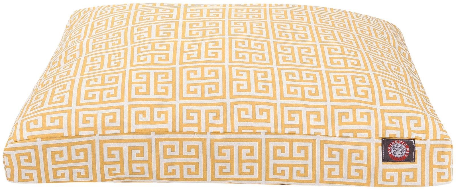 Majestic Pet Towers Rectangle Pet Bed - Citrus - Large