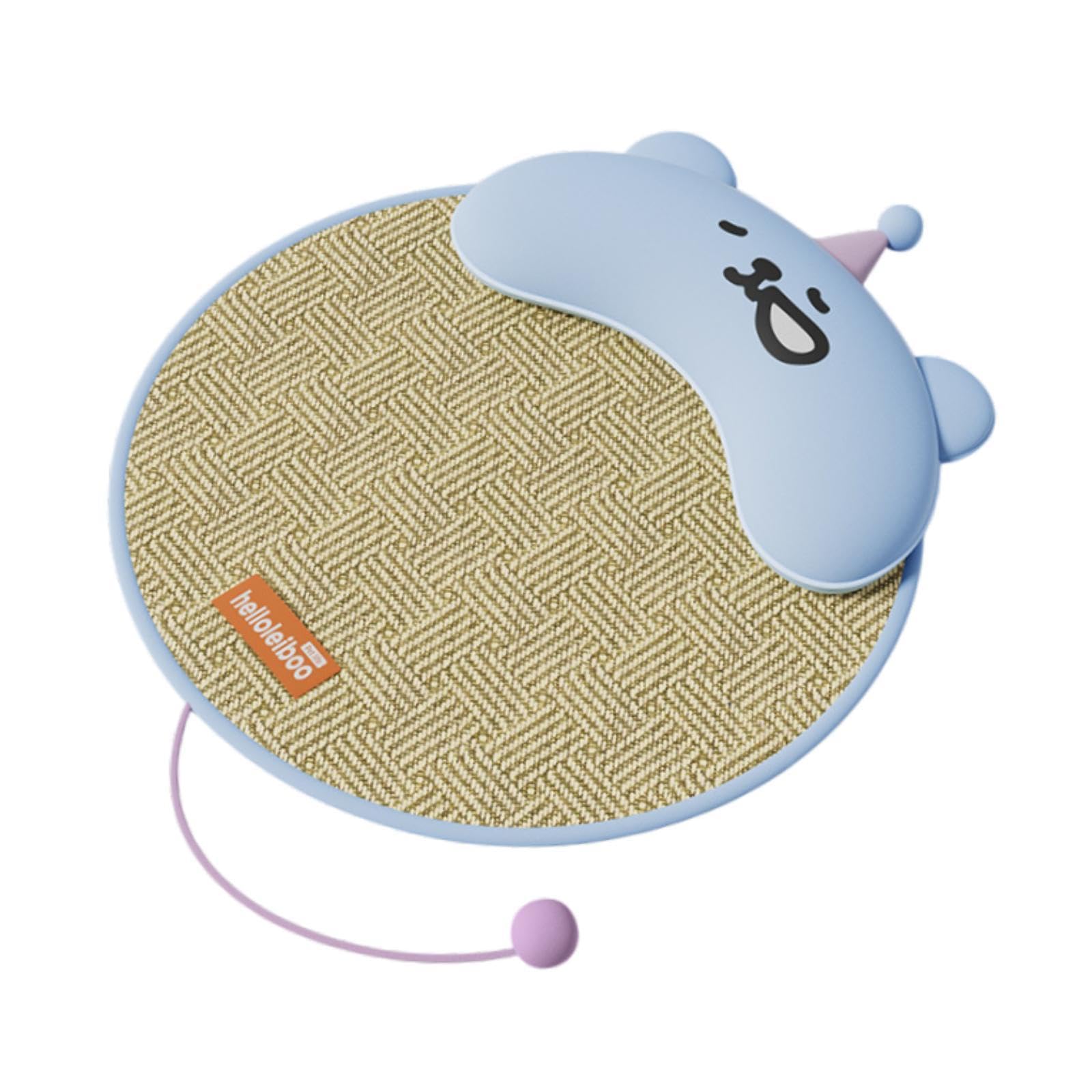 SHOPORA Dog Cooling Mat Foldable with Small Pillow Washable for Indoor Outdoor Bunny Blue | Pet Supplies | Dog Supplies | Beds