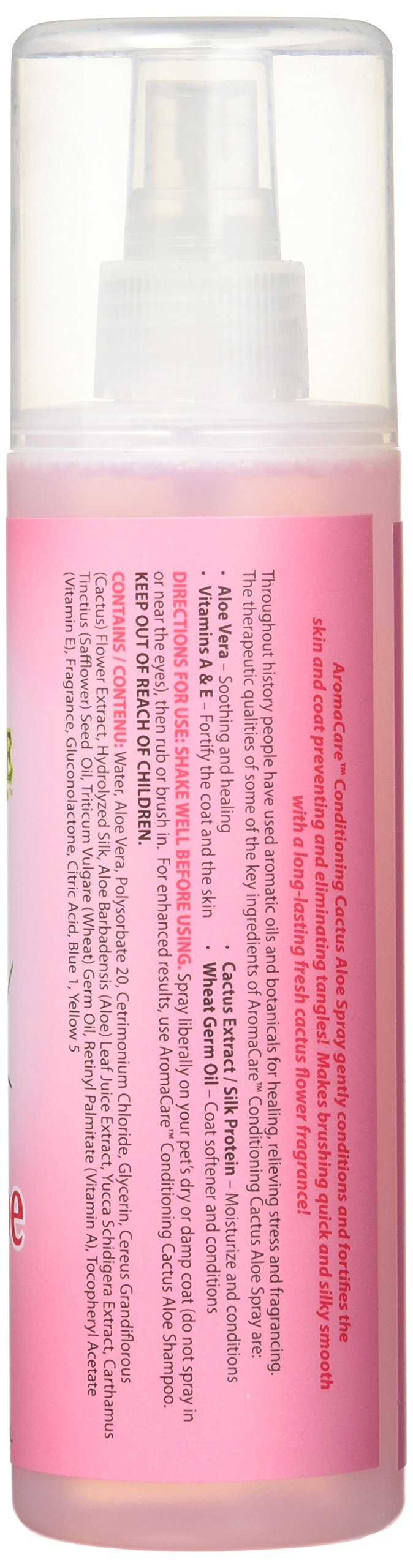 Ppp Pet Aroma Care Detangling Cactus Aloe Spray, 8-Ounce