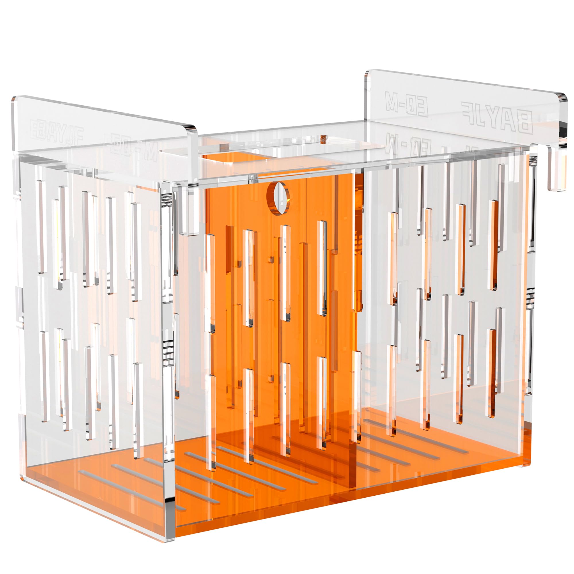 ONE BAYJF Acrylic Acclimation Box for Saltwater Fish and Reef Coral Quarantine Isolation Box for Aquarium Fish Hydroponic Plant 