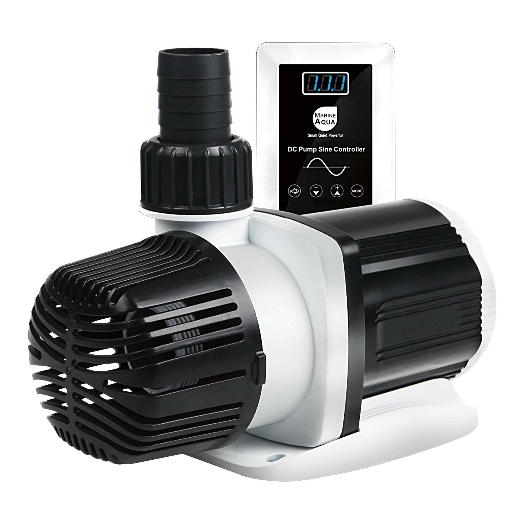 Orlushy Dc-12000 Controllable Dc Aquarium Pump 80W 3100Gph-Marine Wavemaker Return Pump With Sine Wave Controller For Salt/Freshwater Fish Reef Tank Sump Circulation