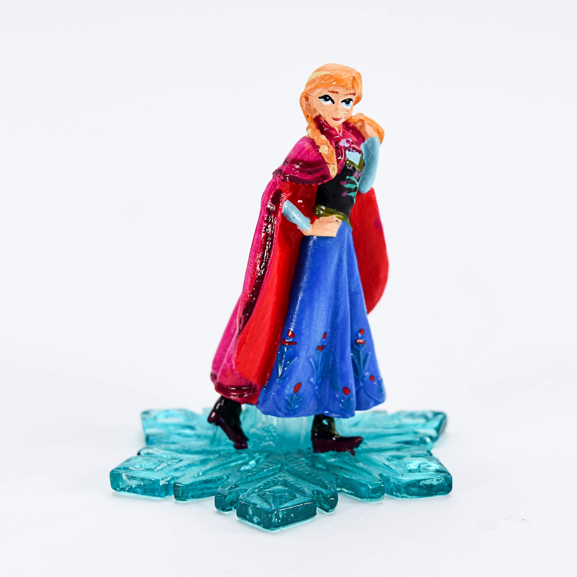 Penn-Plax Officially Licensed Disney'S Frozen Anna Mini Ornament: Instantly Create An Underwater Frozen Scene, Perfect For Fans Of Disney'S Frozen! Perfect For Fish Tanks And Small Aquariums! (Fzr35)
