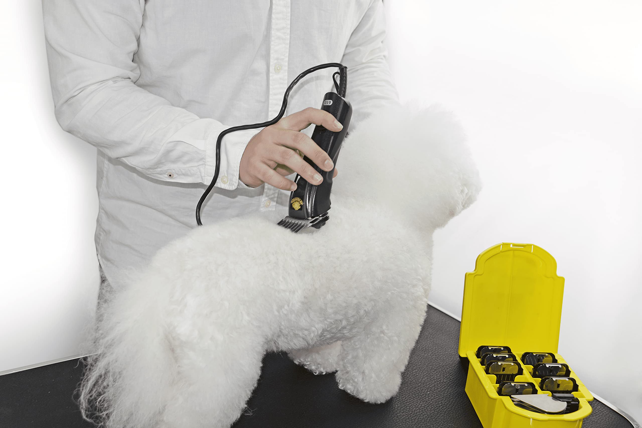 Furzone Clipper Guard Comb Set For Size 10 Blade, 9 Piece, Made Of Stainless Steel, Suitable For Dog, Cat Grooming