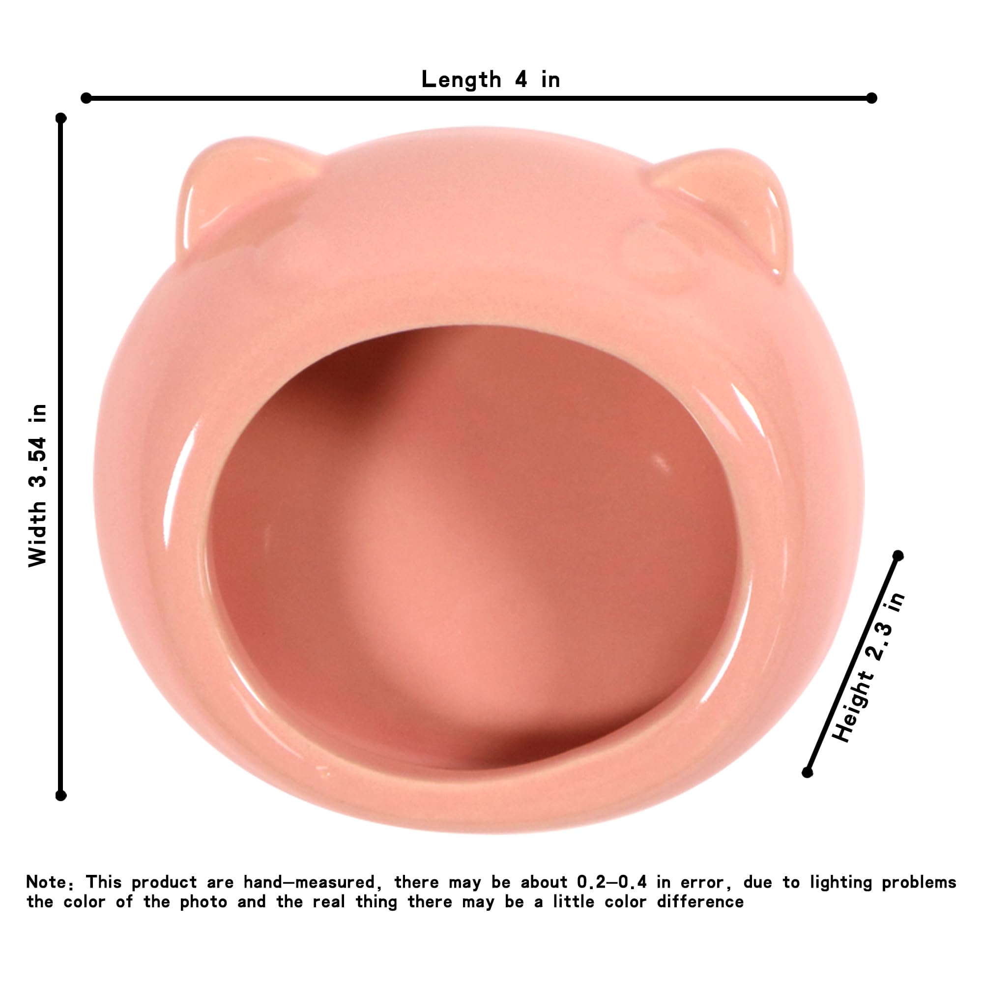 Ceramic Small Pet Hamster Food Bowl Guinea Pig Food Bowls Hamsters Water Bowl Ferret Chinchillas Squirrels Hedgehog Accessories