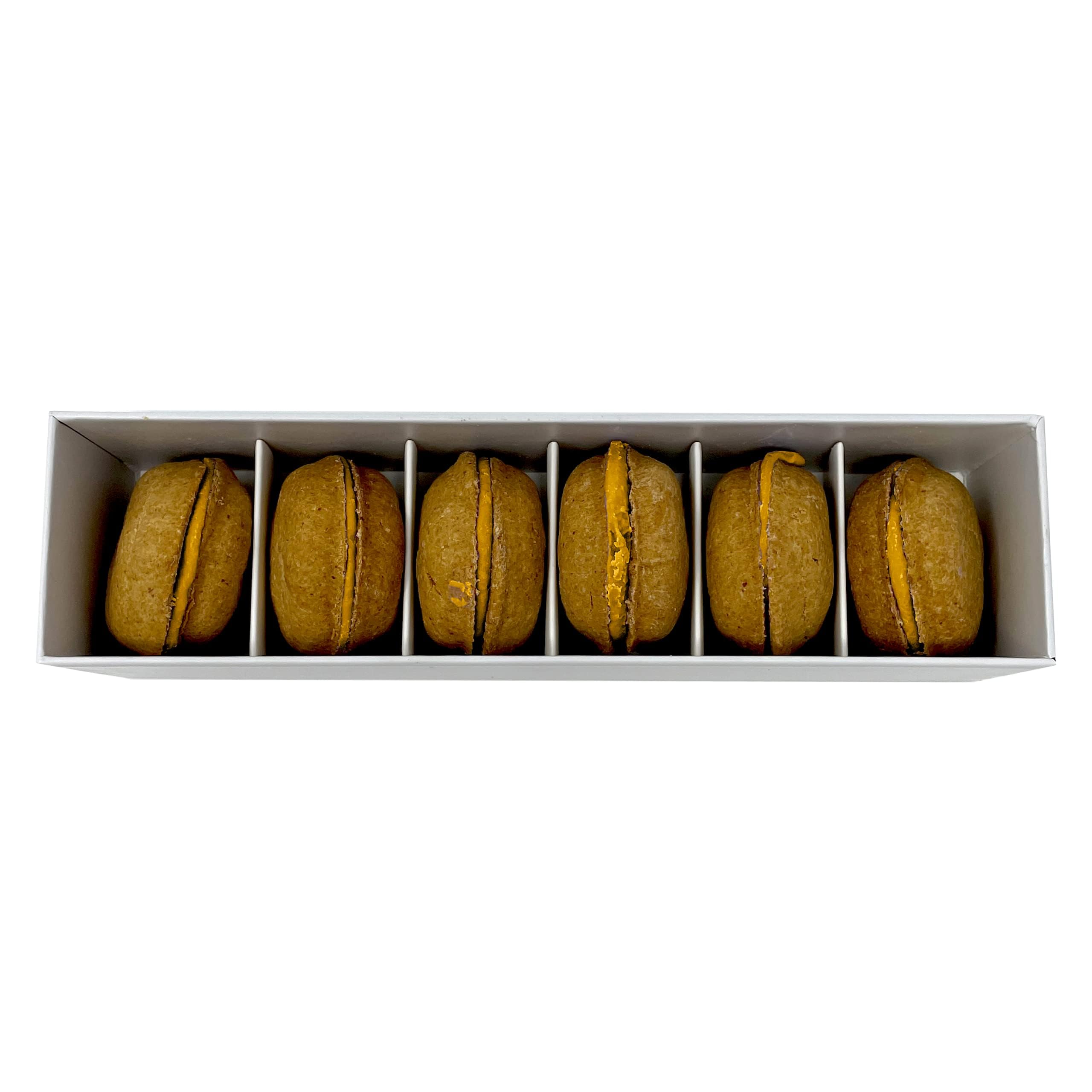 Bonne et Filou Dog Treats Cheese Cupcakes, Dog Birthday Gift for Medium to Large Breed - Gourmet Macaron Cakes, Healthy & Delici