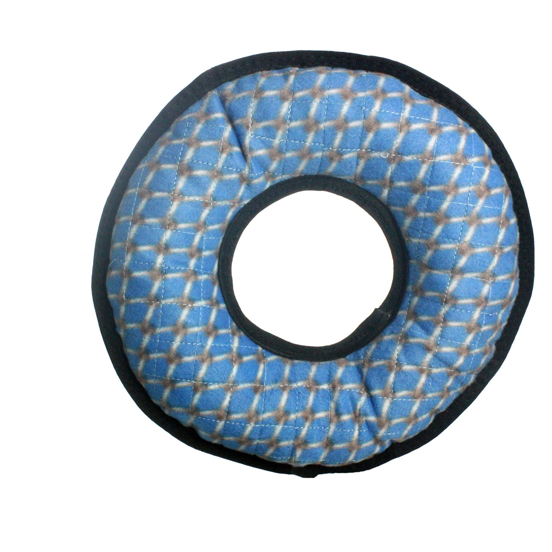 Tuffy - World'S Tuffest Soft Dog Toy - Mega Ring - Squeakers -Multiple Layers. Made Durable, Strong & Tough. Interactive Play (Tug, Toss & Fetch). Machine Washable & Floats. (Regular, Chain Link)