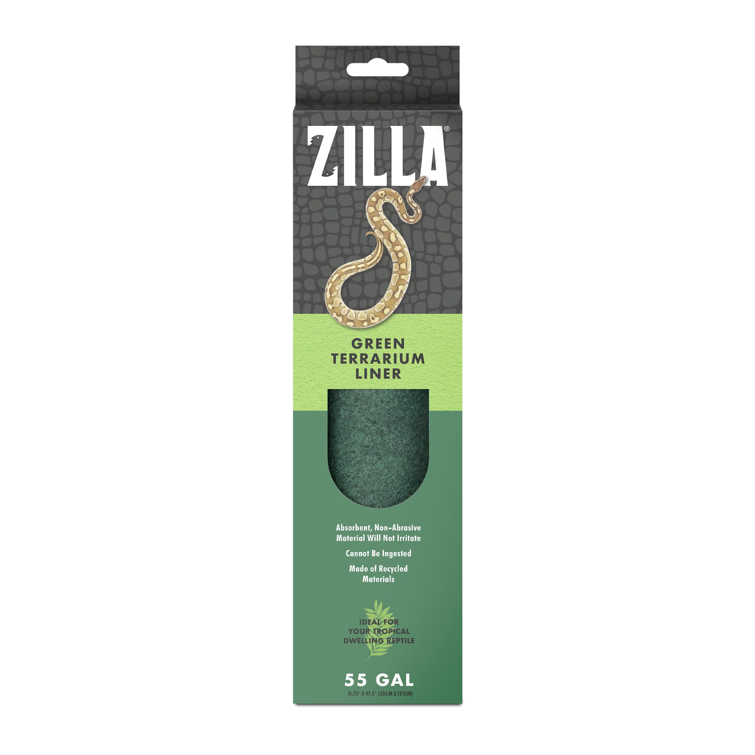 ZIL 55G GRN TERRARIUM LINER