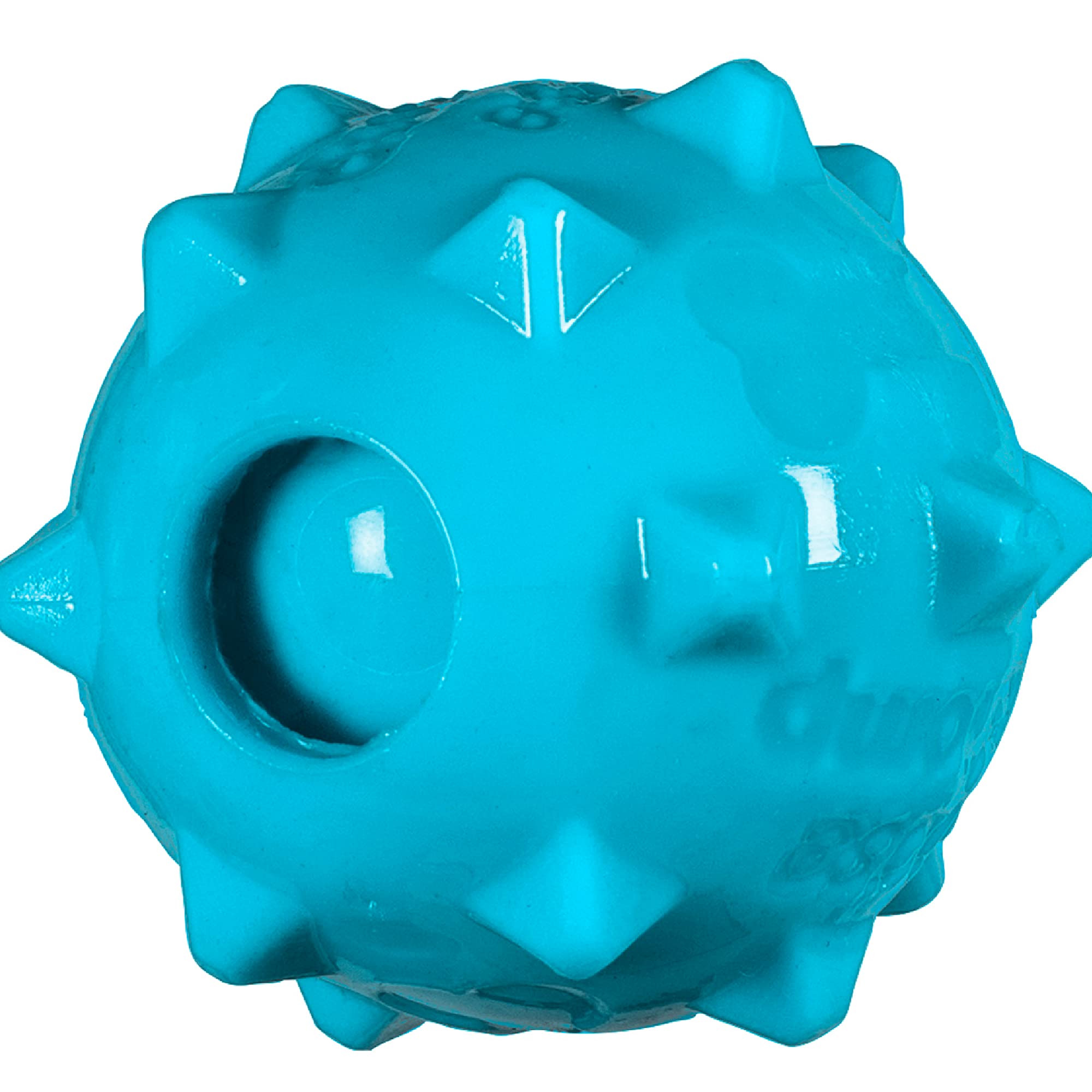 Chase 'N Chomp Dog Amazing Squeaker Ball Toy For Pets, Knobble, 2.5 Inch,Small Breeds