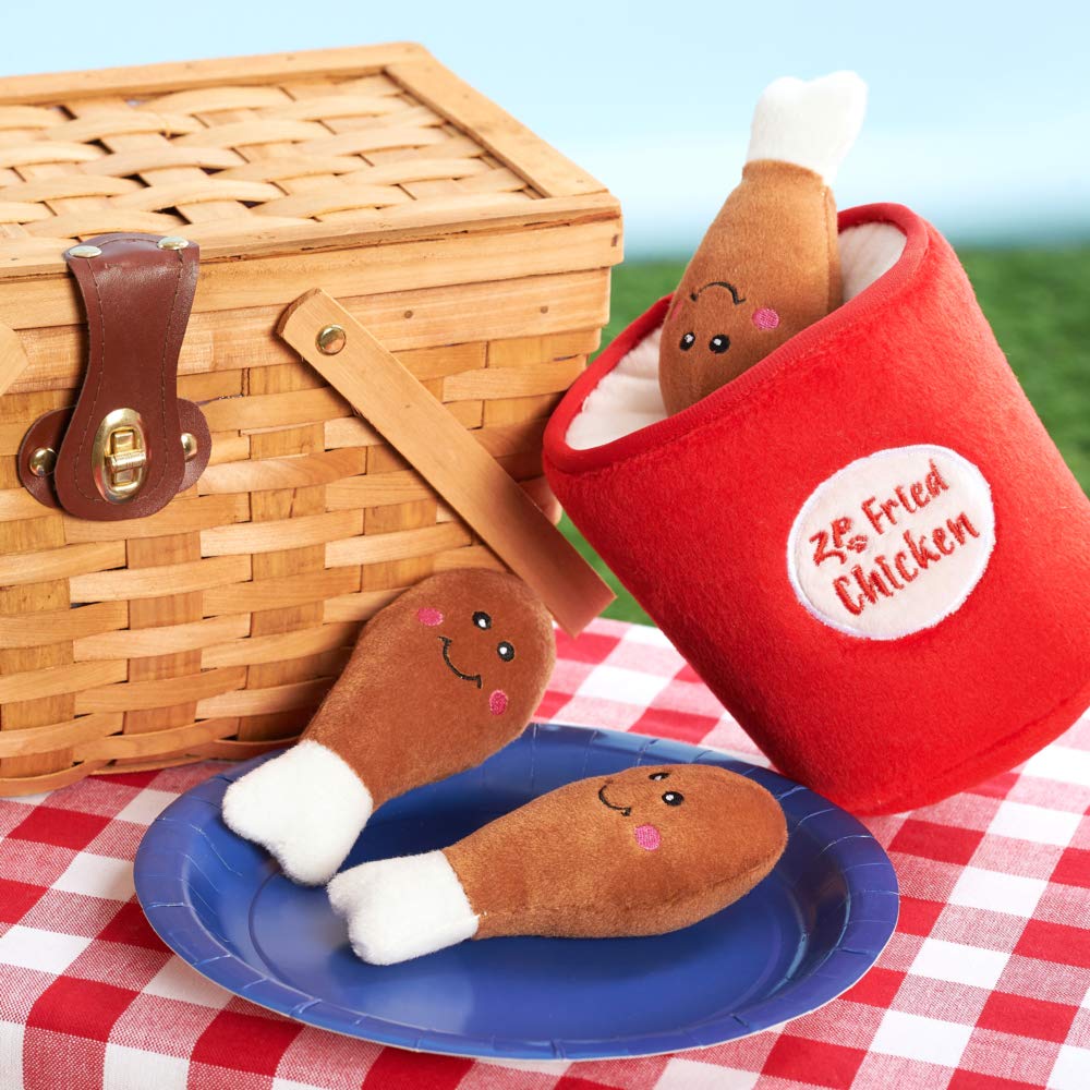 ZippyPaws Burrow- Interactive Dog & Puppy Toys for Boredom, Stimulating Pet Products to Keep Them Busy, Hide & Seek Plush Puzzle