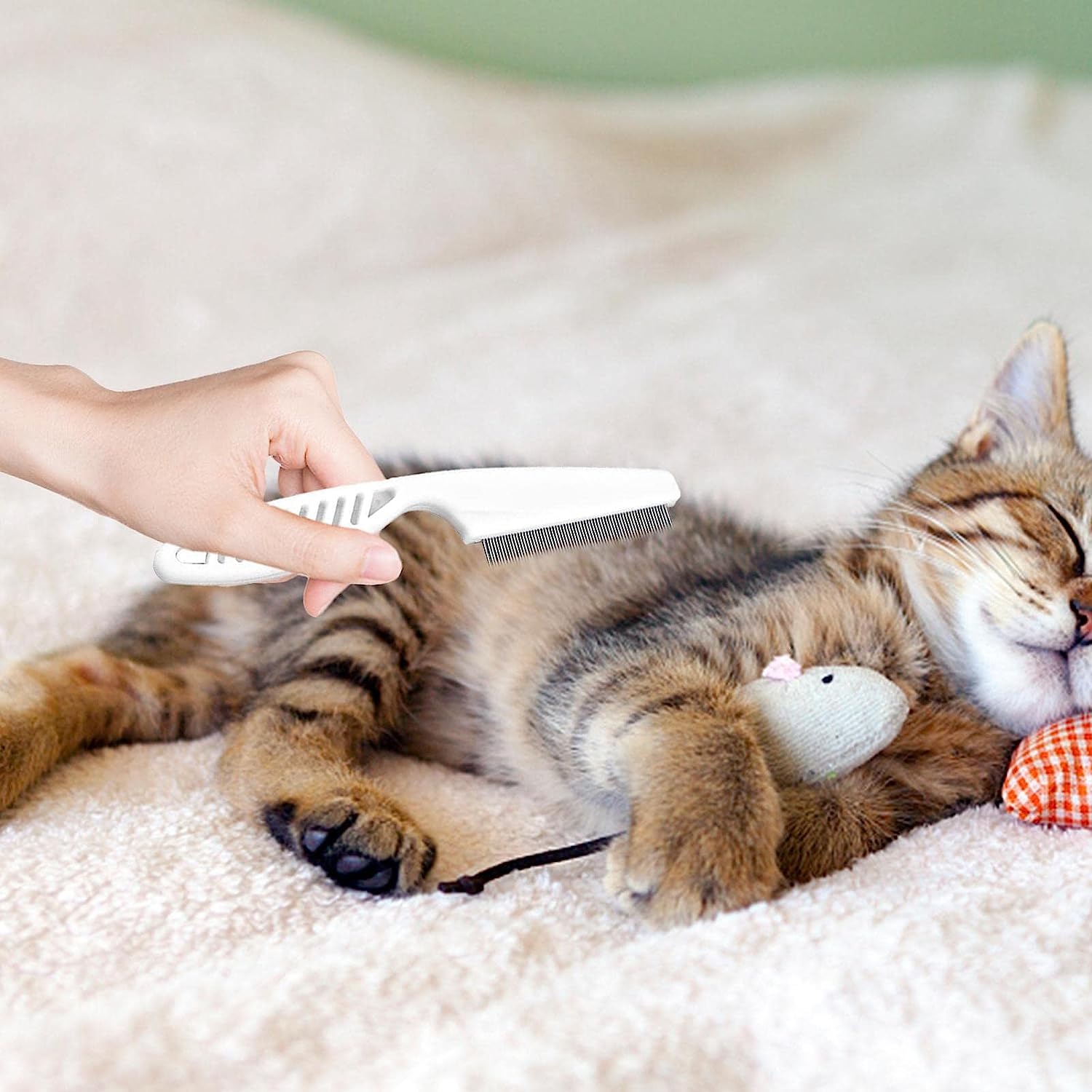 Magic Pet Comb Flea Comb For Dogs And Cats Multifunctional Pet Hair Comb Flea And Tear Stain Removal Magic Flea Brush And Tear S