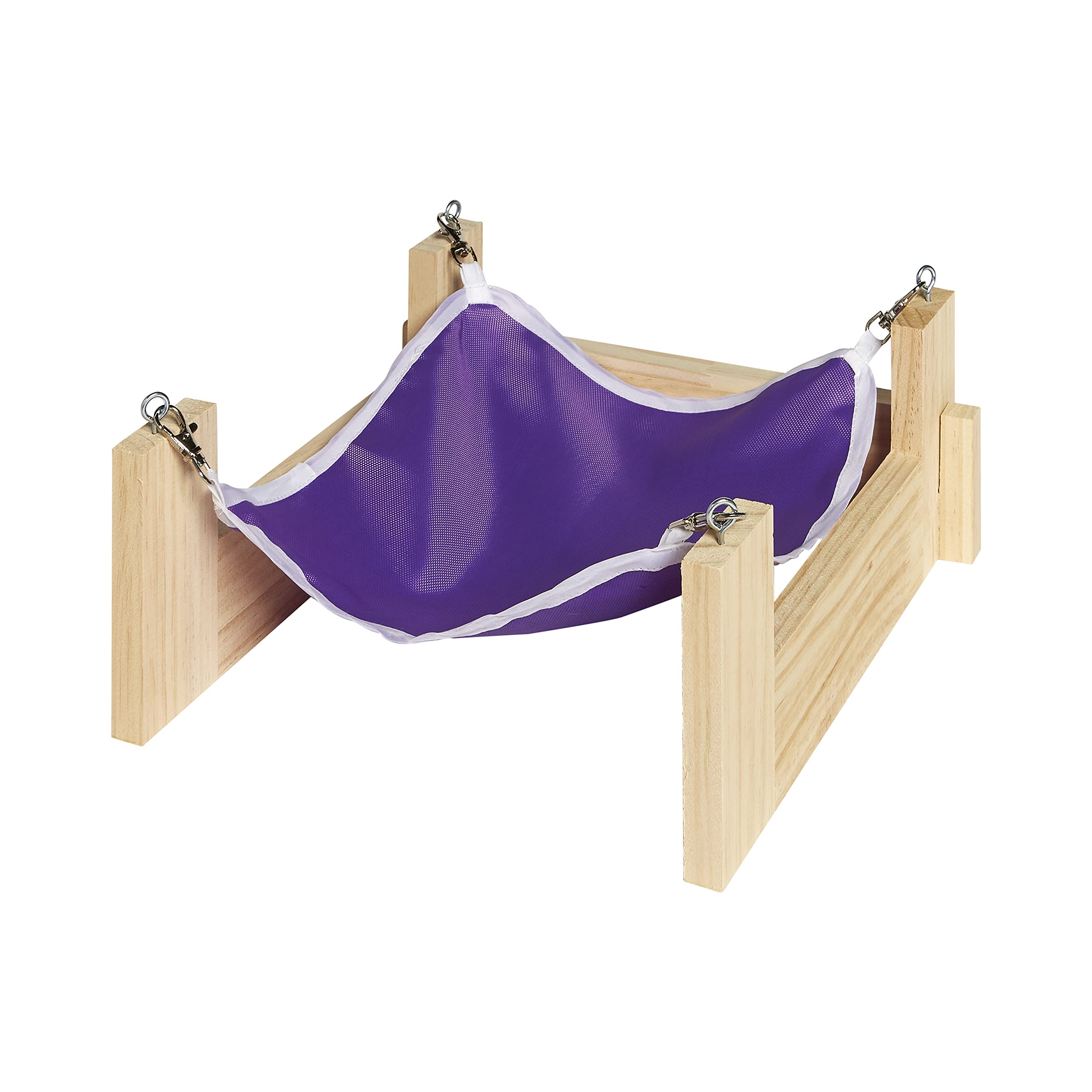 Kaytee Hammock With Stand 11' X 12.5' X 5.25',Purple