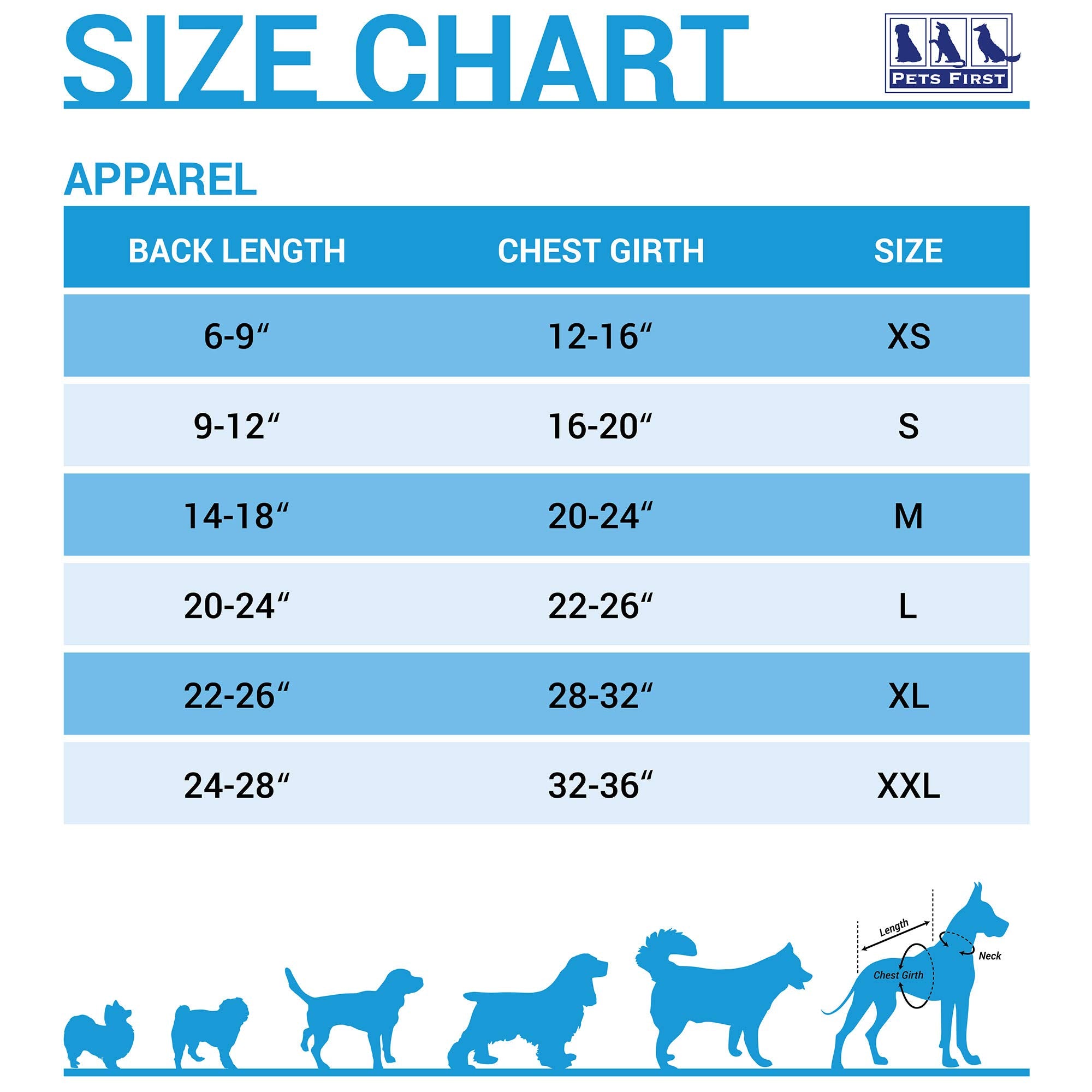 Pets First NFL Buffalo Bills Dog Coat - Large Waterproof Puffer Vest for Dogs & Cats, Cozy Fur Material in Team Colors