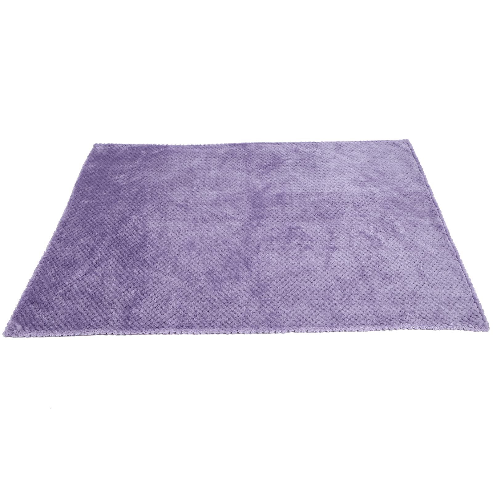 Sleep Bed Mat, Pet Throw Blanket Soft and Warm Fluffy for Multiple Use for Pet Cushion(Purple, L100 * 80cm)