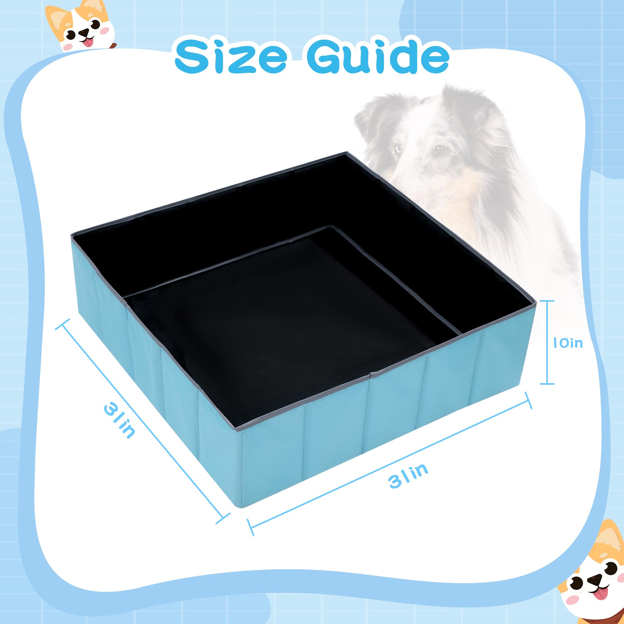 Balapet Whelping Box For Dogs And Puppies,Foldable &Portable Whelping Pen, Puppy Playpen Dog Birthing Whelping Supplies