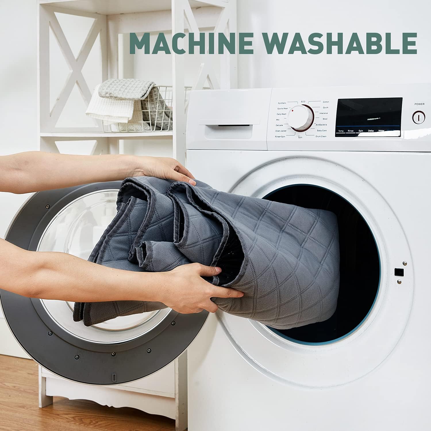 Eterish Reusable Washable Pee Pads for Dogs Large/Extra Large 31 x 36 4 Pack, Absorbent Pet Puppy Dog Training Pads Non-Slip