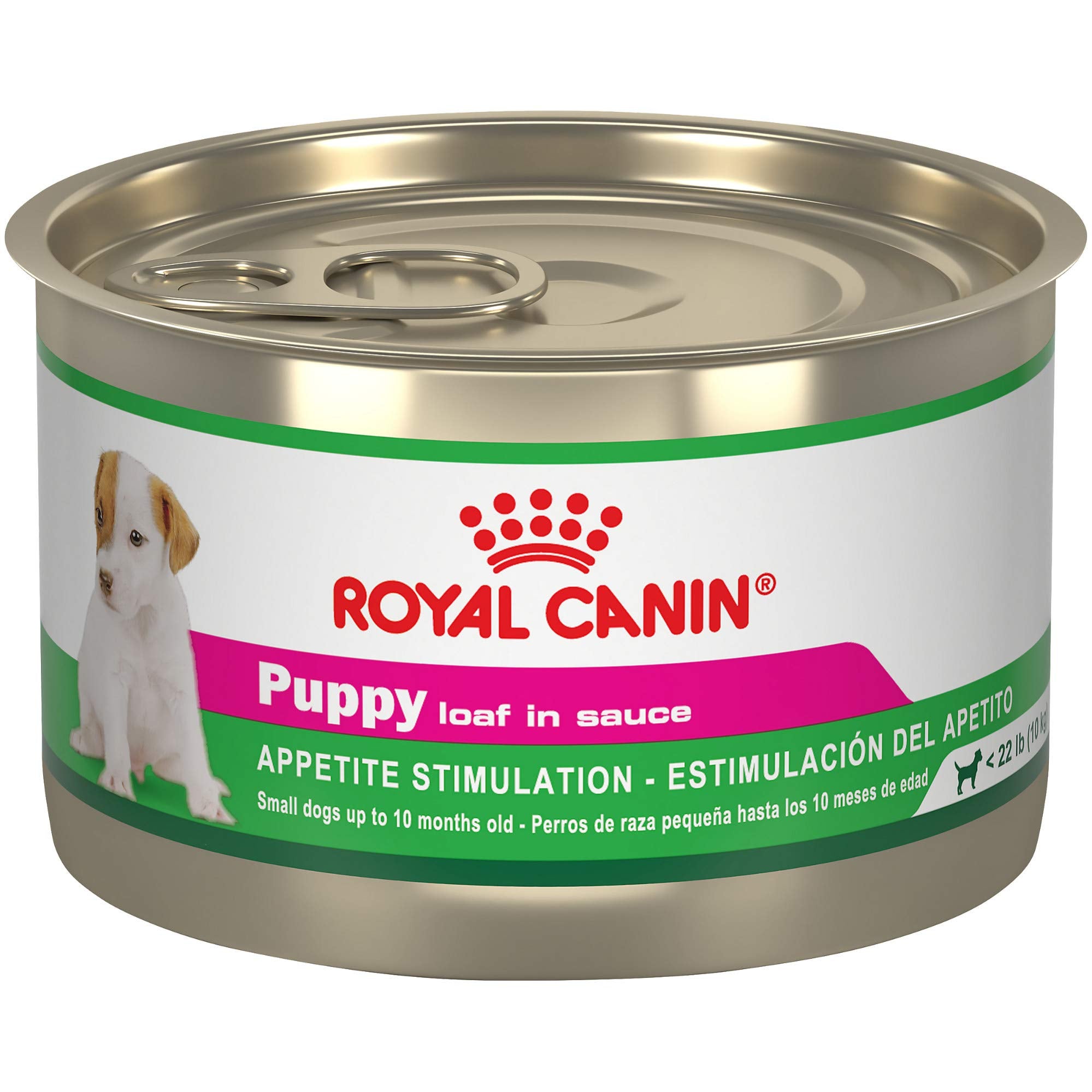Royal Canin Canine Health Nutrition Puppy Loaf in Sauce Canned Dog Food, 5.2 Oz Can (24-Count)
