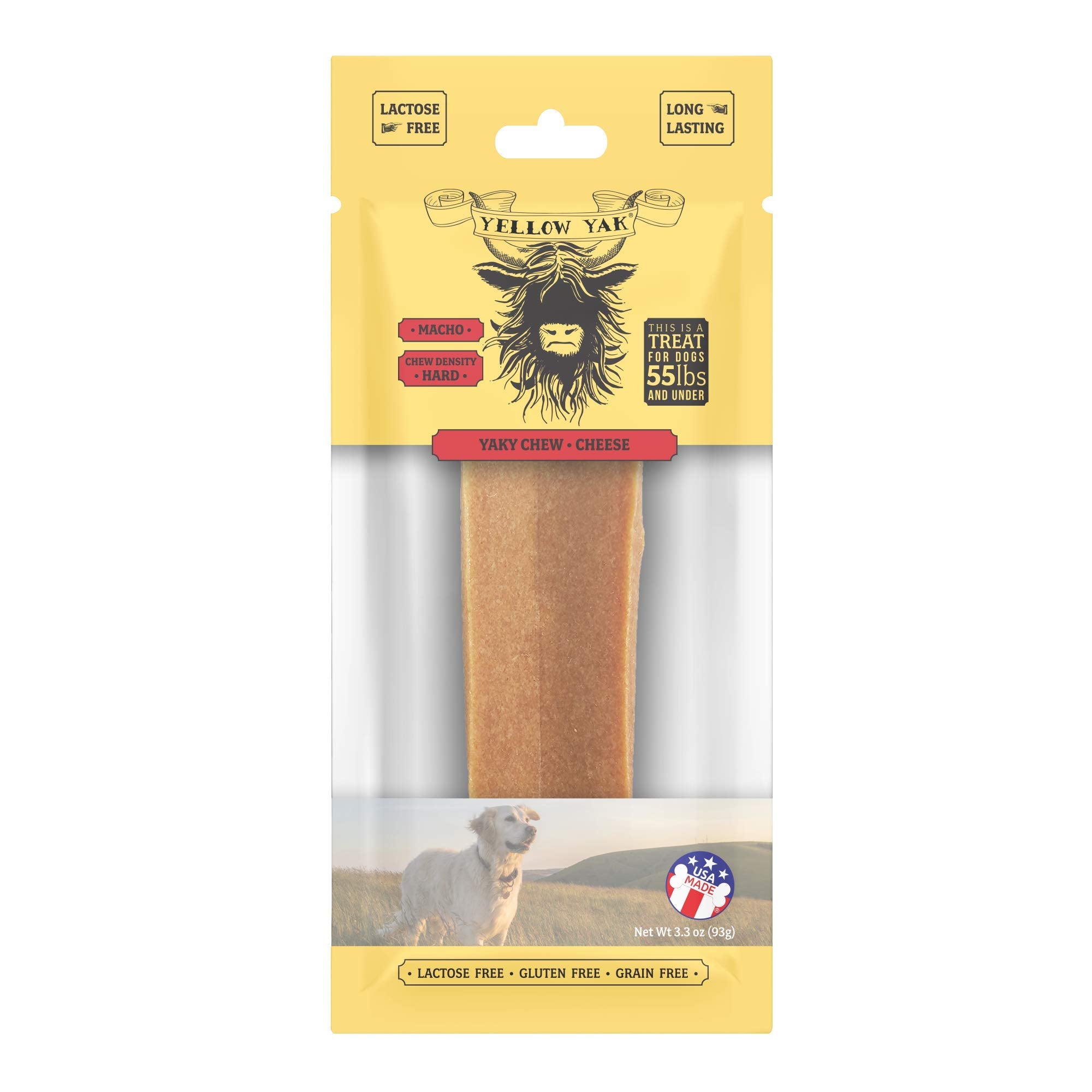 yakySNACK 5221607 3.25 Oz yakyCHEW Macho Dog Chews
