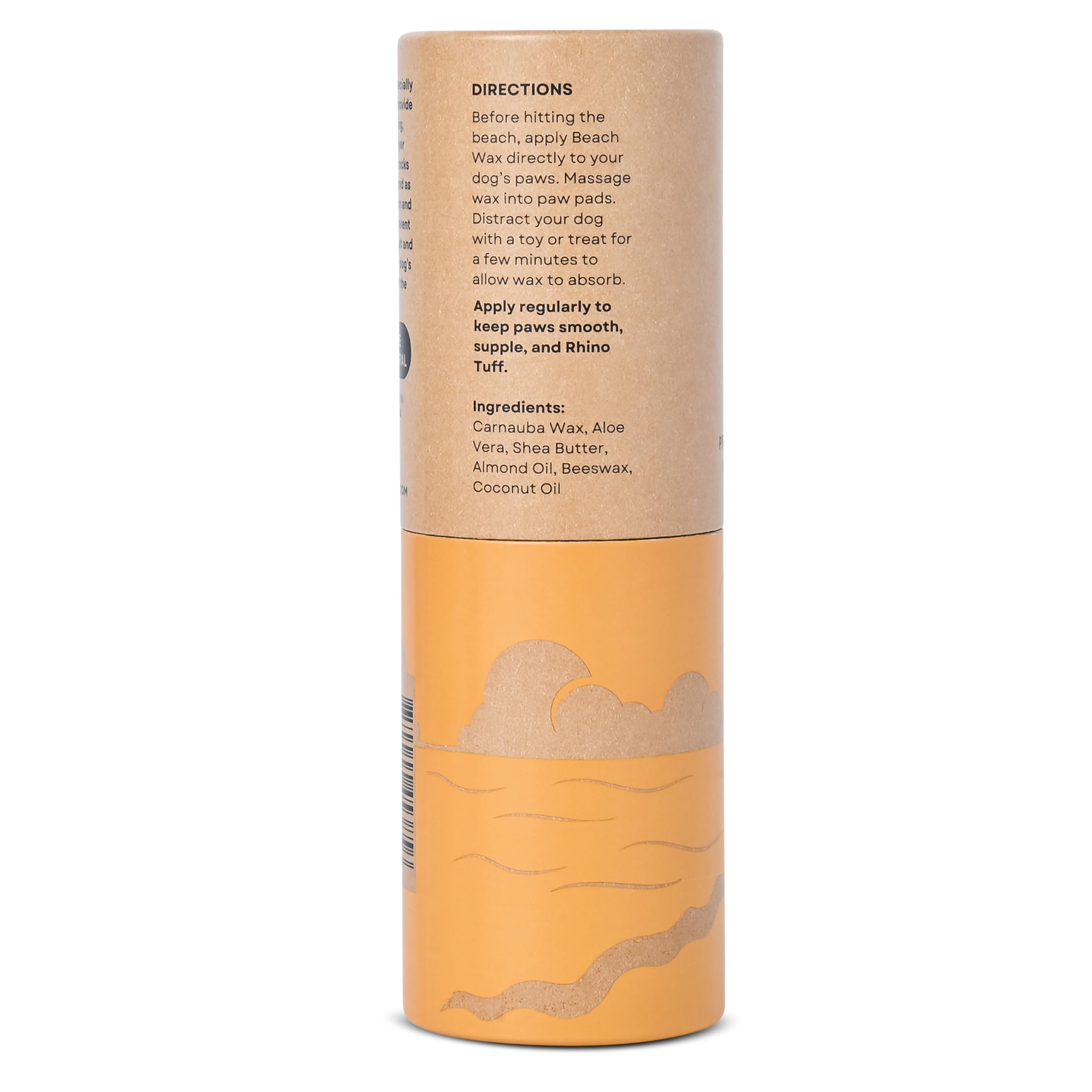 Rhino Wax - Dog Paw Beach Wax 2Oz - Protects Against Sharp Rocks, Hot Sand, Glass, Coral, Or Other Hazards At Beaches - Moisturi