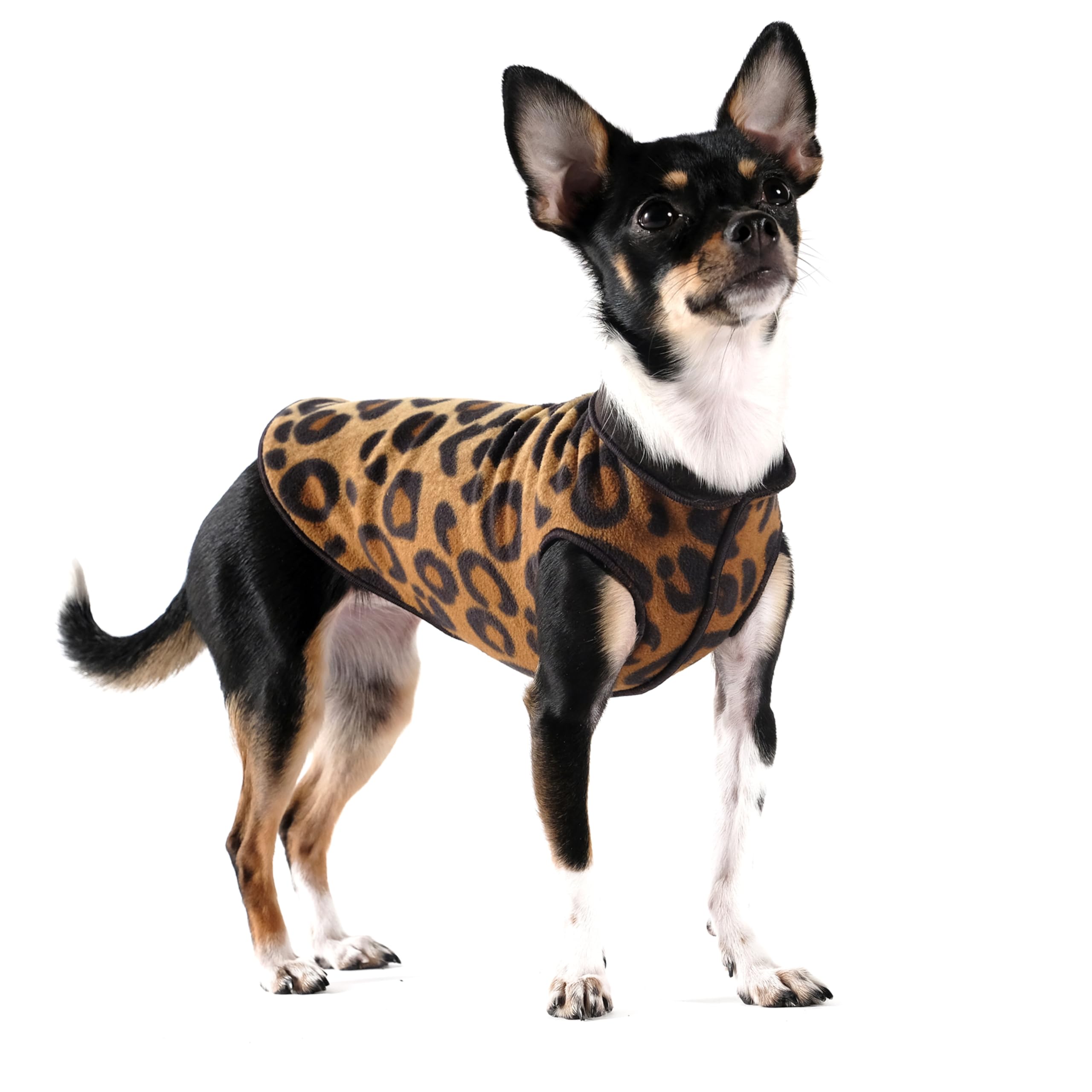 Gold Paw Duluth Double Fleece Dog Coat Pullover - Soft, Warm Dog Clothes, 4-Way Stretch Pet Sweater - Machine Washable, All-Seas