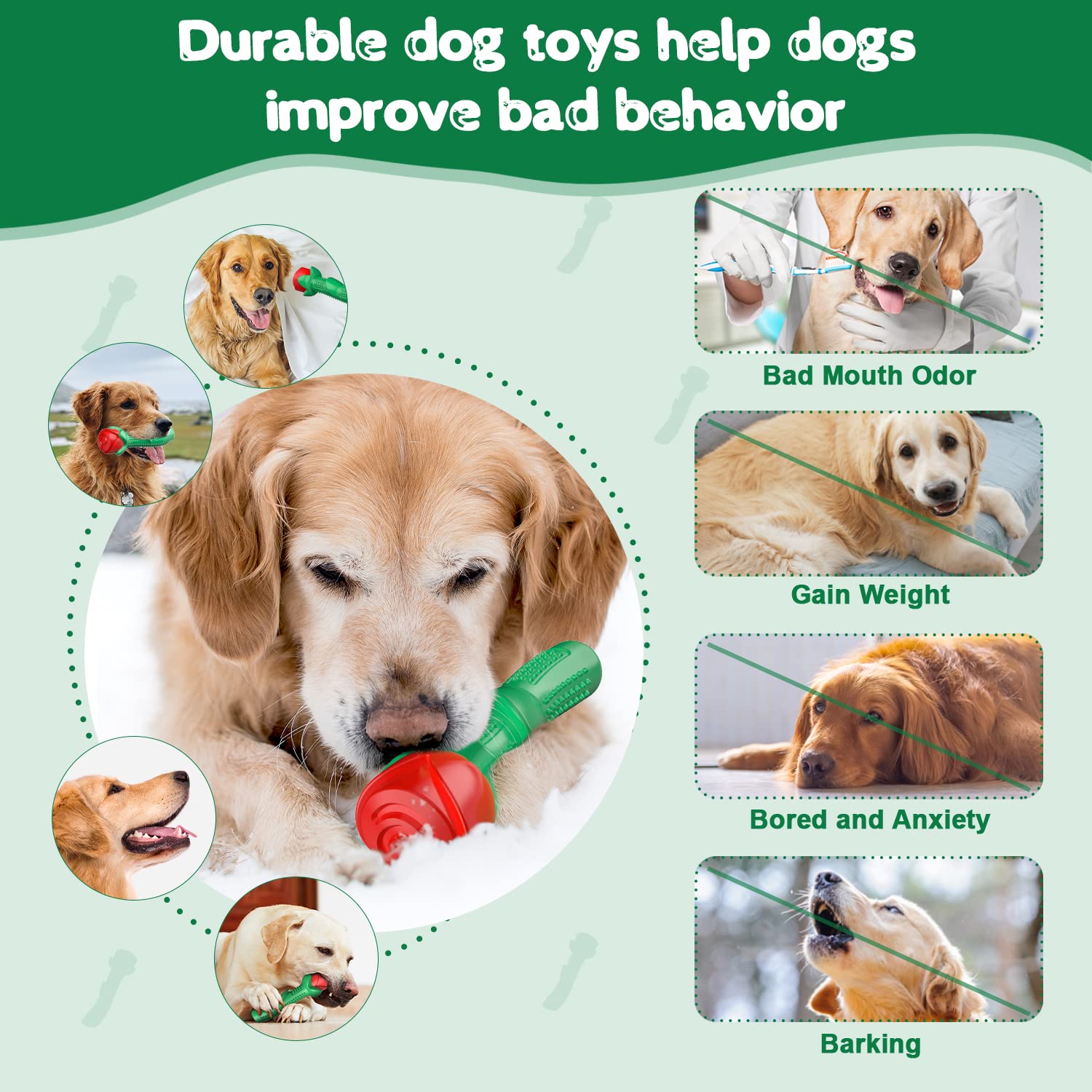 Ucho Dog Toys For Training Chew Play, Rose Fetching Dog Pool Toys, Floats Water Toy, And Interactive Pet Chew For Aggressive Che