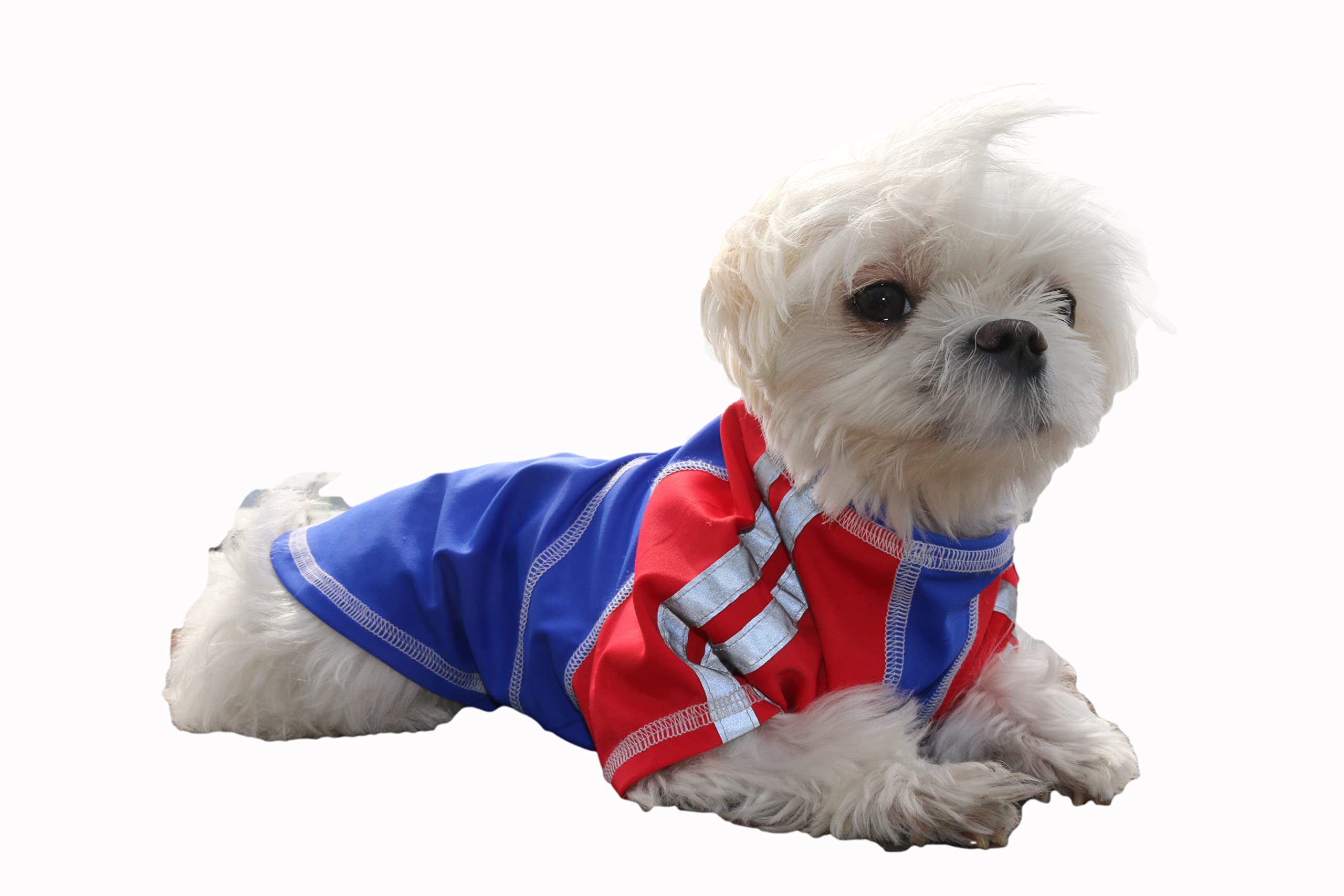 Louie de Coton Sun Shirt for Dogs & Cats | Size: 3XL | UV Protection Cooling T-Shirt for Pets | UPF50+ Max Protection from Sunbu