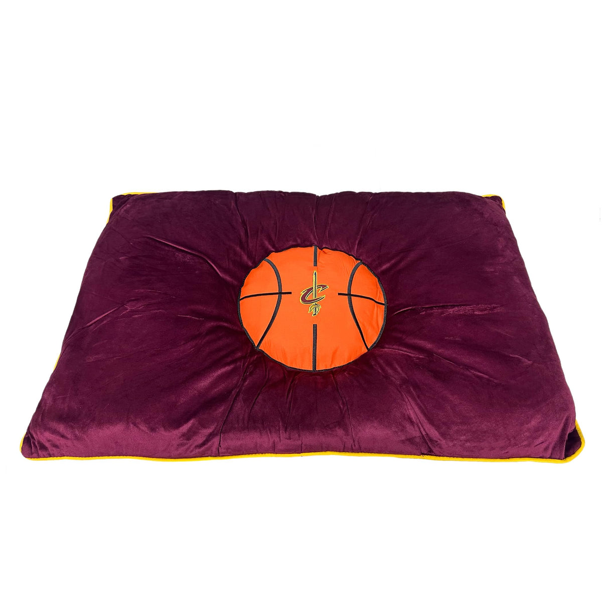 Nba Cleveland Cavaliers Dog Mattress Pillow Bed Basketball Plush Soft Pet Bed