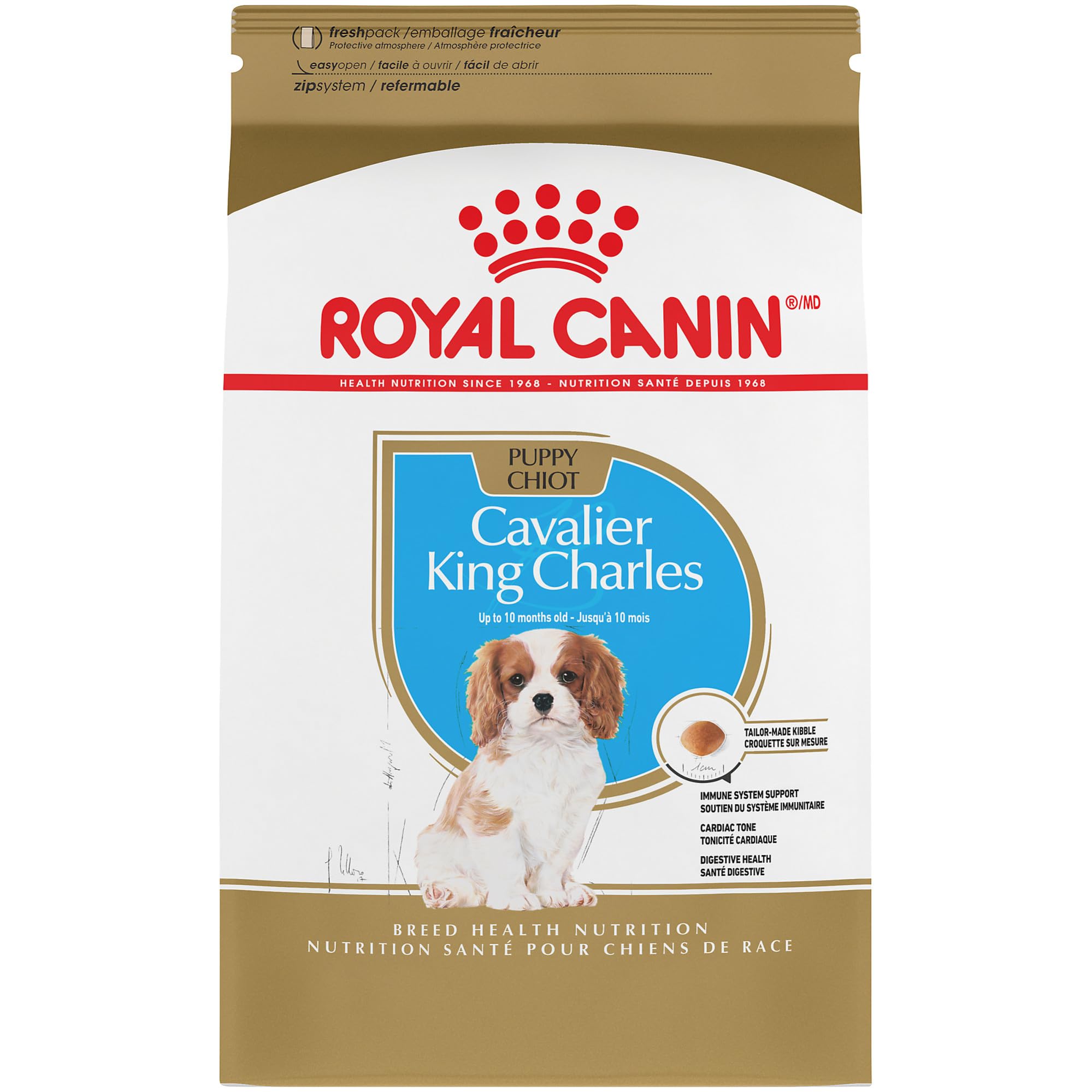 Royal Canin Cavalier King Charles Puppy Dry Dog Food, 3 lb bag