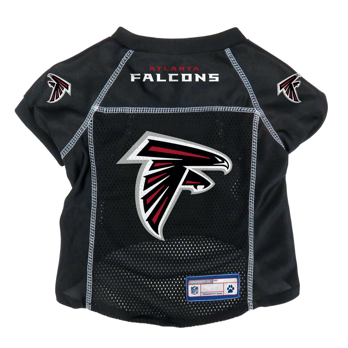 Littlearth Unisex-Adult Nfl Atlanta Falcons Basic Pet Jersey, Team Color, X-Small, (320134-Falc-Xs)