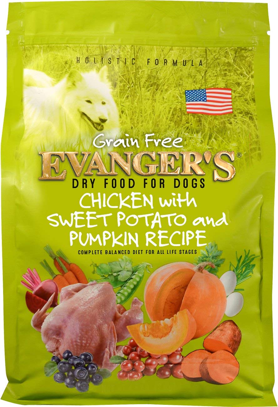 Evangers Grain-Free Chicken with Sweet Potato & Pumpkin Dry Dog Food