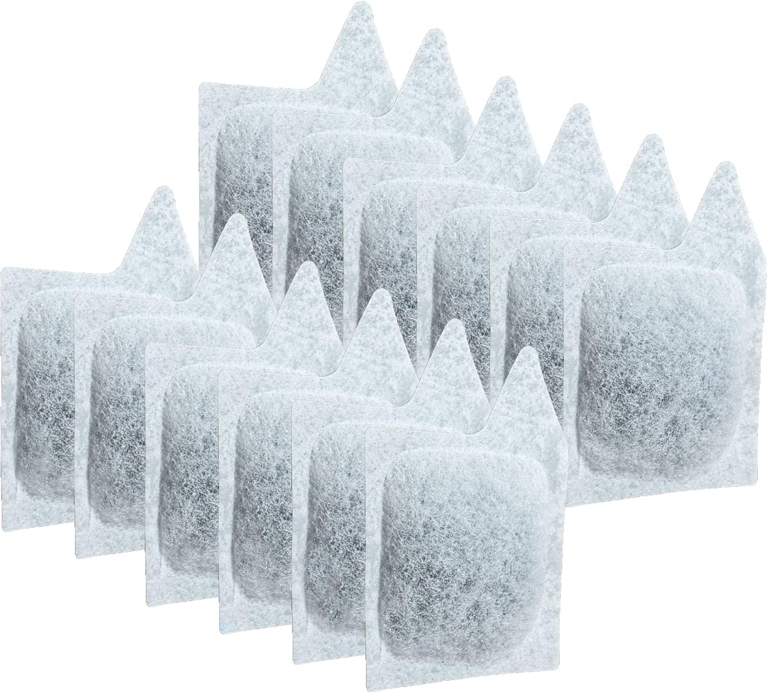 Koller Products Replacement Xs Filter Cartridges, 12 Count, Fits Koller Products Aquarium Filters Using Extra Small Cartridges