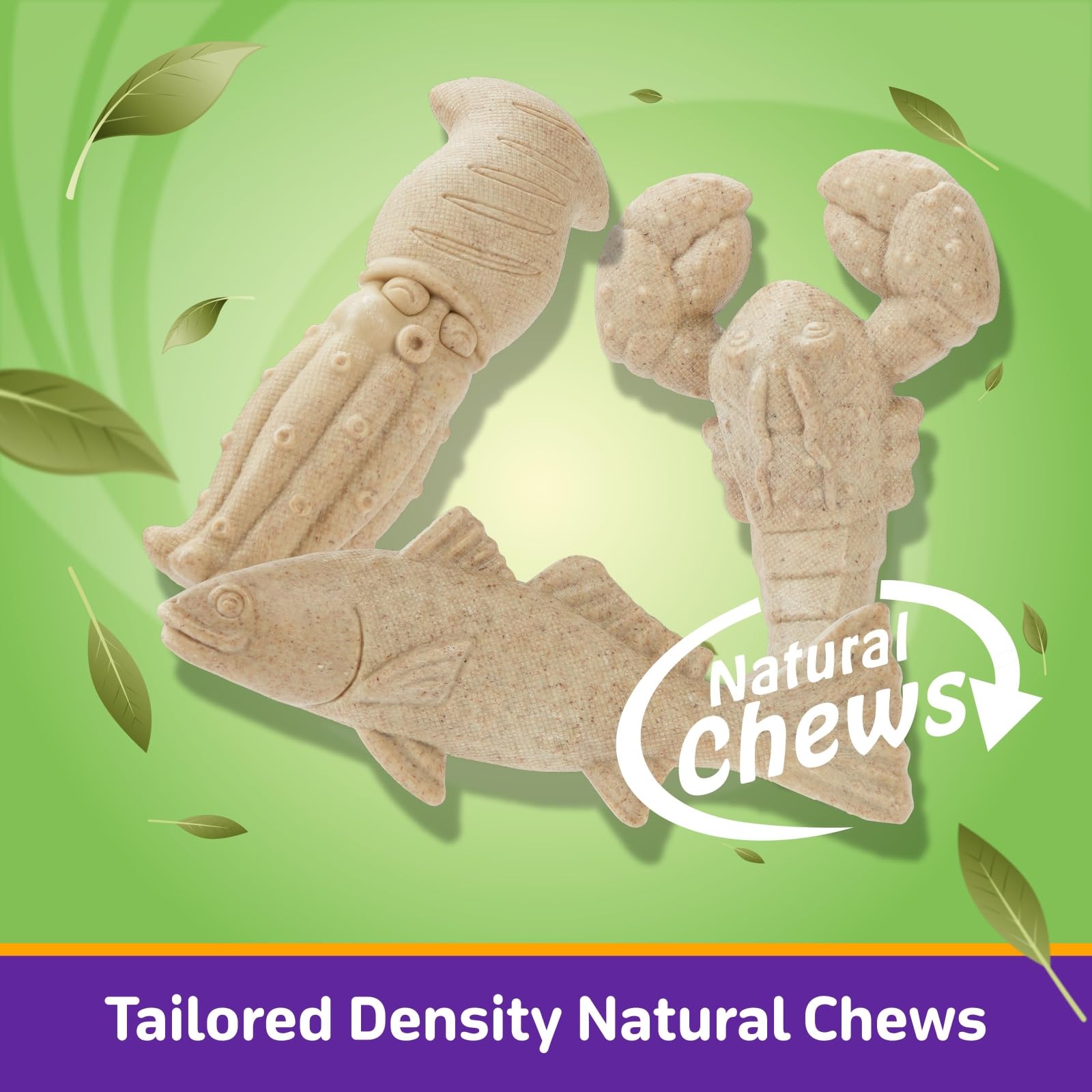 Kimee Dog Toys for Aggressive Chewers, 3 Pack Indestructible Dog Chew Toys, Super Chewer Toys with Tough Nylon for All Breed Siz