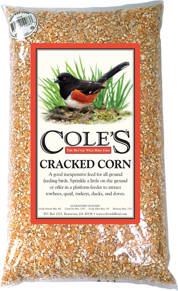CRACKED CORN BIRD SEED5# (Pack of 1)