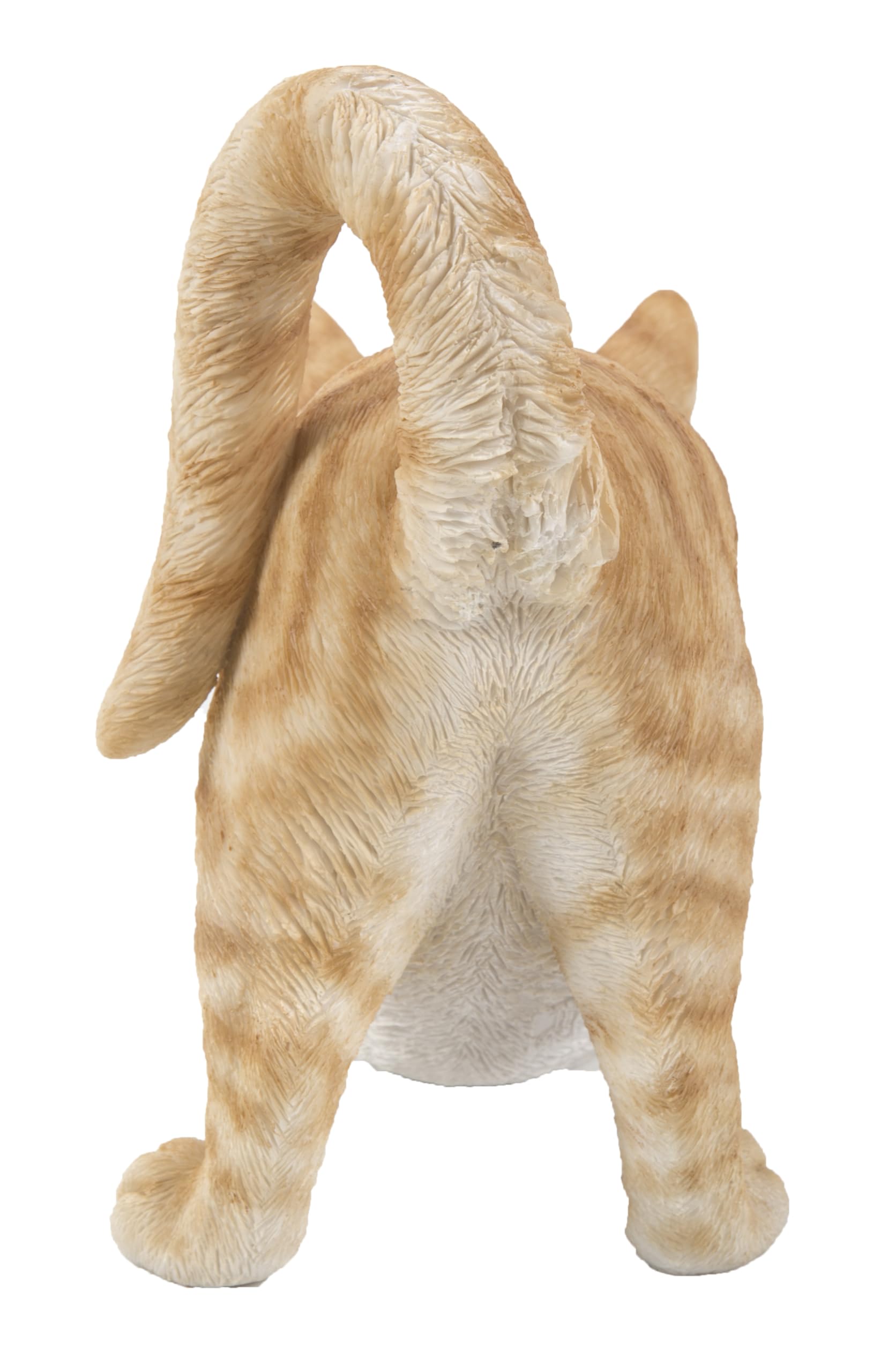 Hi-Line Gift Ltd. Orange Tabby Cat Stretching