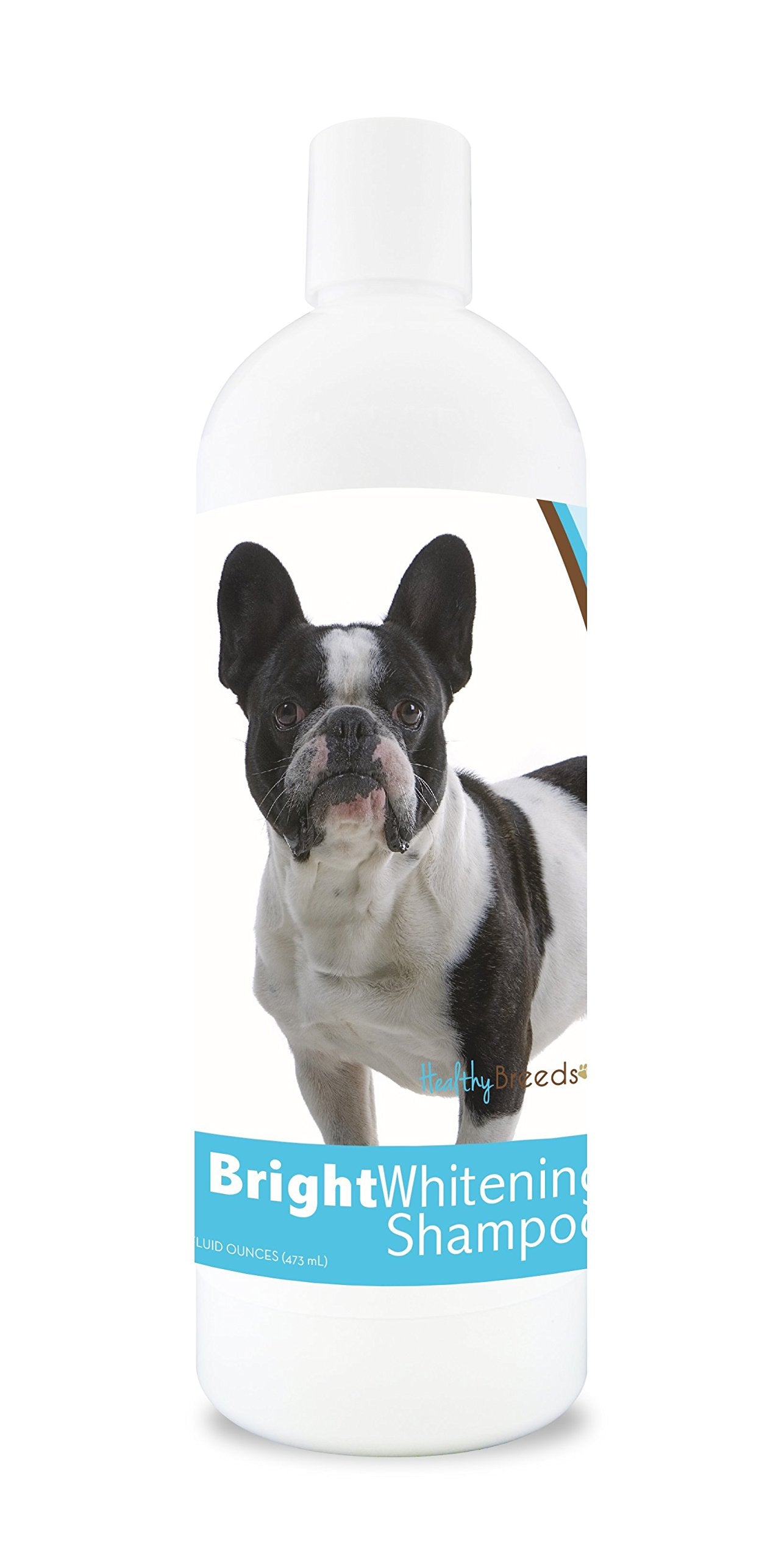 Healthy Breeds French Bulldog Bright Whitening Shampoo 12 Oz