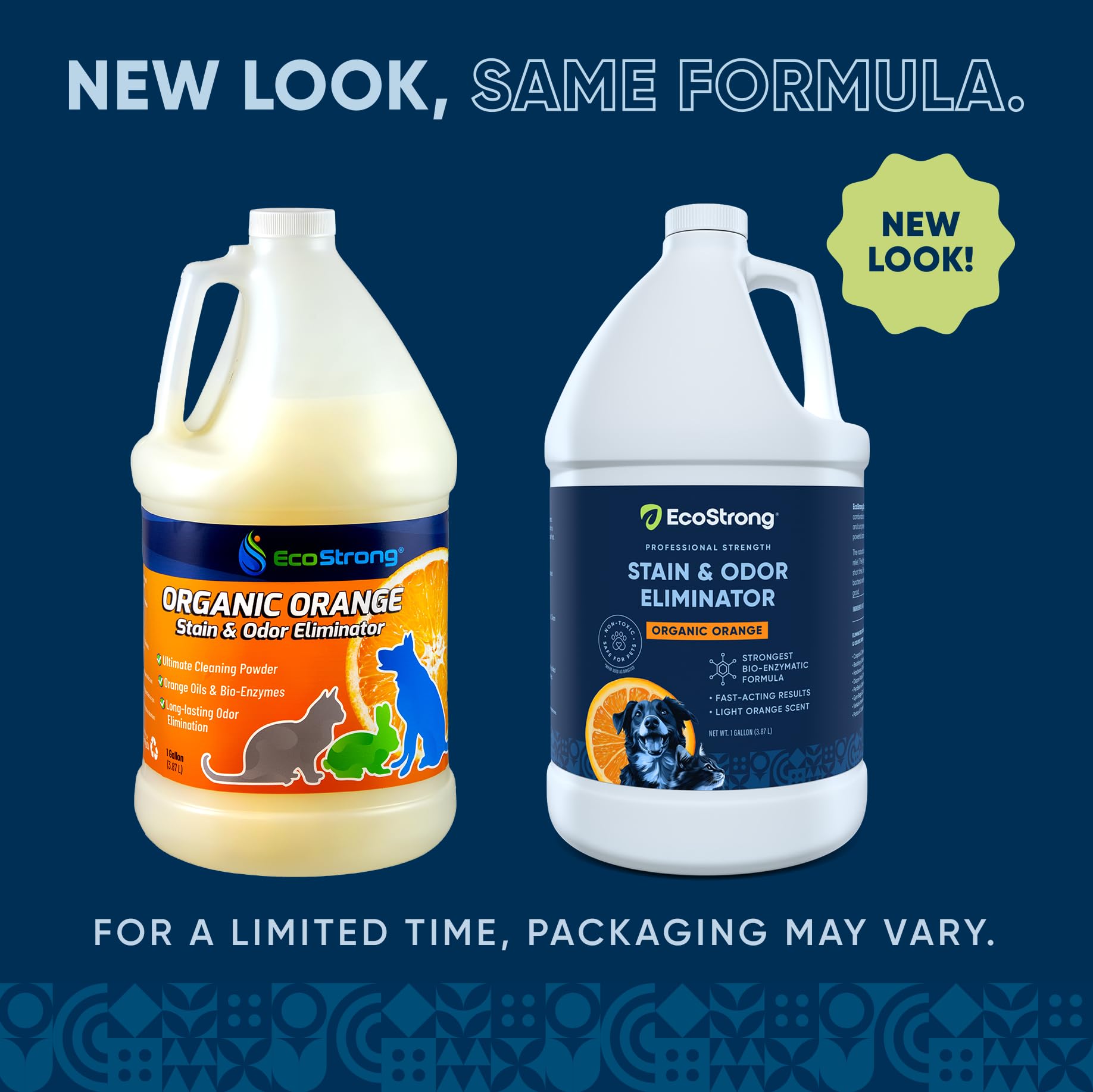 Orange Odor Eliminator | Pet Odor Deodorizer For Strong Odor | Enzyme Stain Cleaner For Cats, Dogs, And Pets | Great For Carpets, Furniture, Dog Kennels, And More (128 Fl Oz)