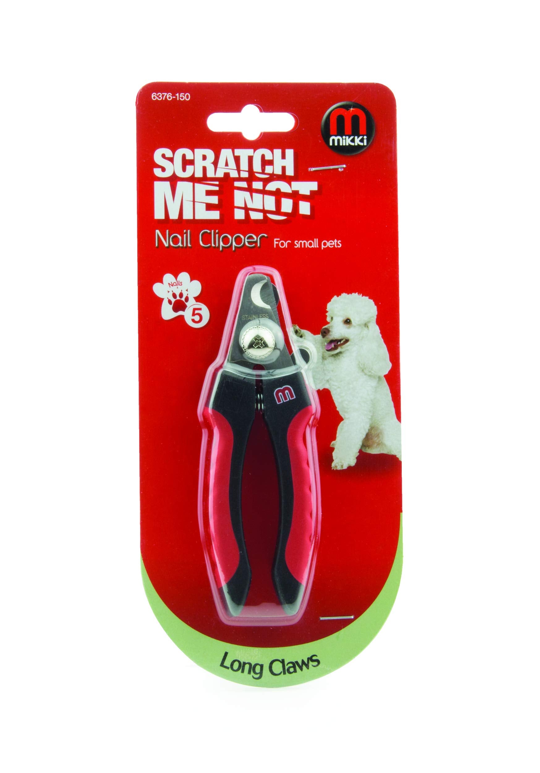 Mikki Dog, Cat Claw And Nail Clipper, Trim, Scissor For Grooming - For Small Pet Breeds - Small