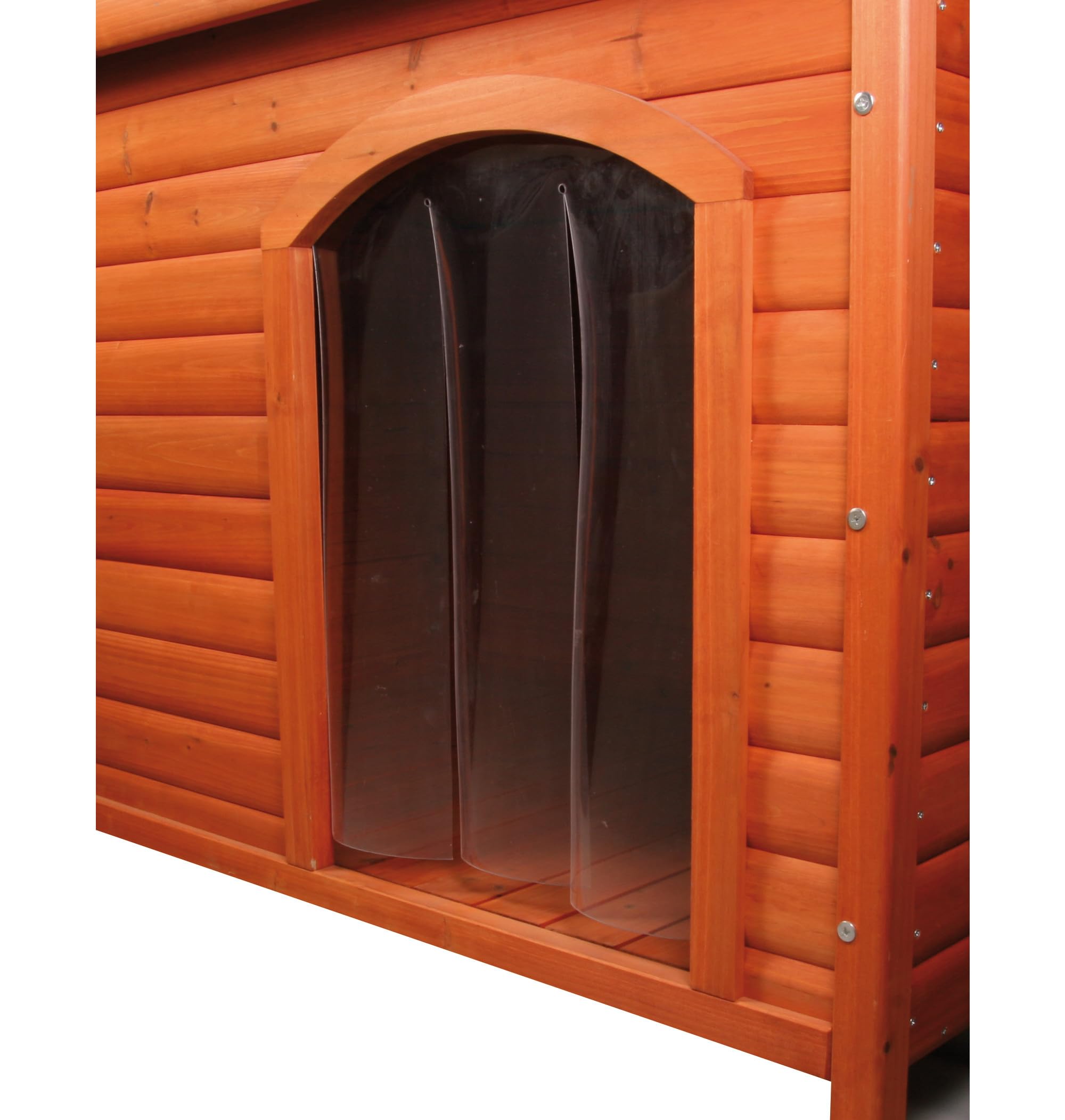 Trixie Vinyl Dog Door Flap, Fits 12 X 15.75-In Wooden Dog House Opening, Replacement Doggie Door Curtain Flap For Wooden Doghouses